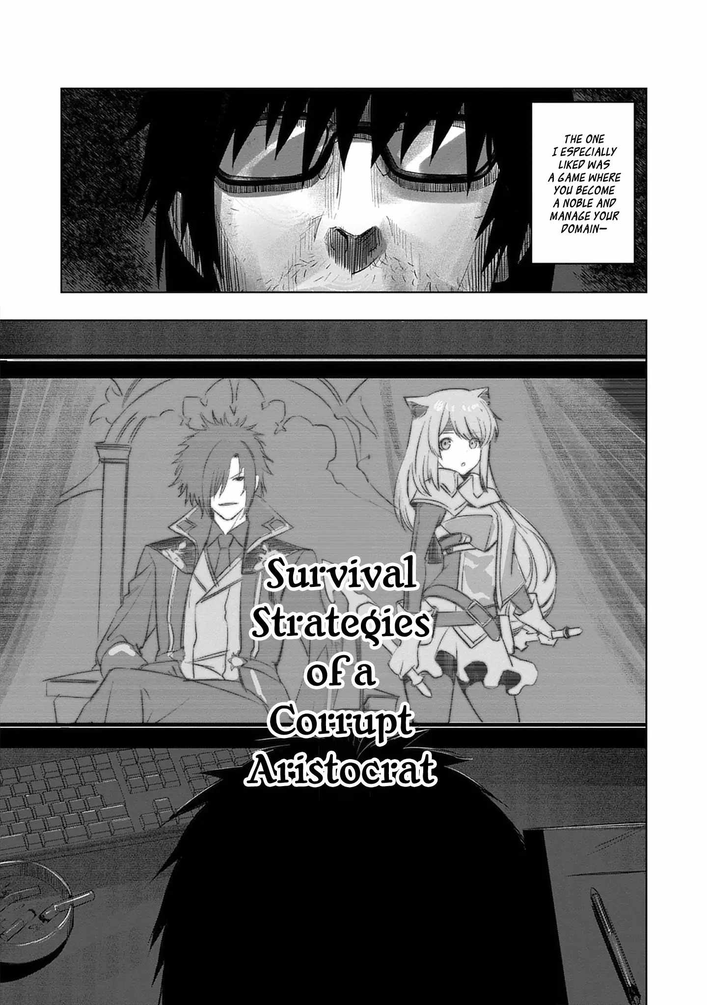 Akutoku Kizoku no Seizon Senryaku - chapter-1 - Page 7