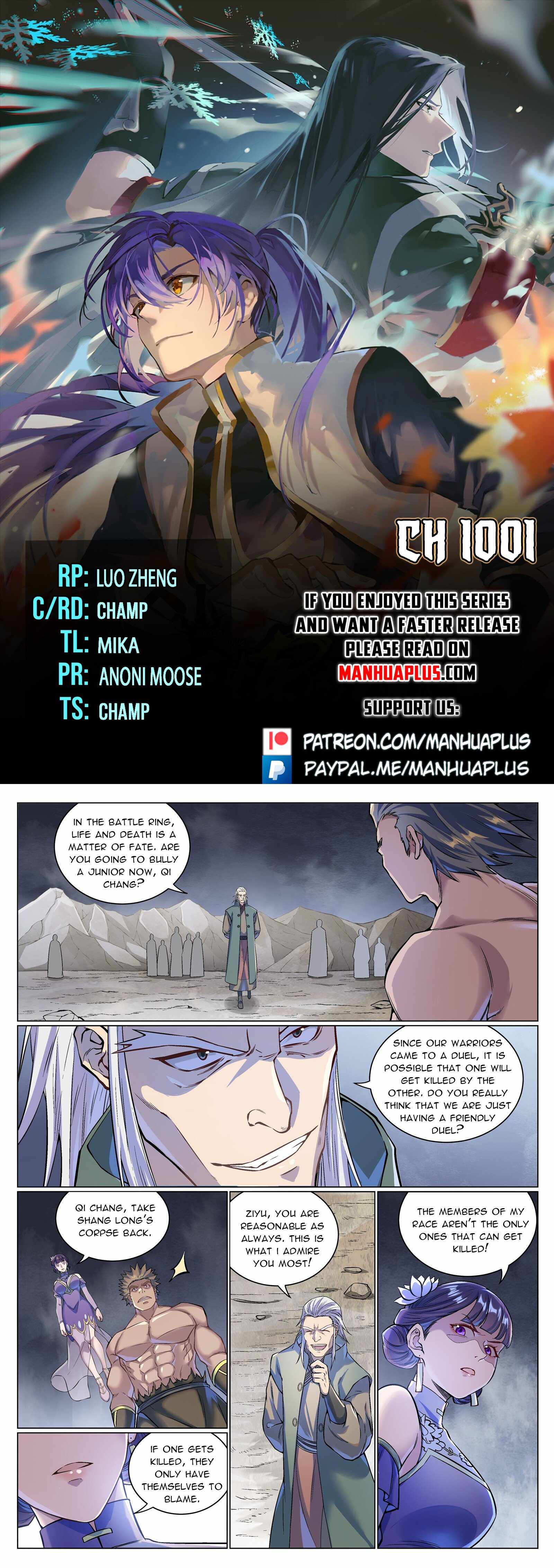 Apotheosis - chapter-1001 - Page 1
