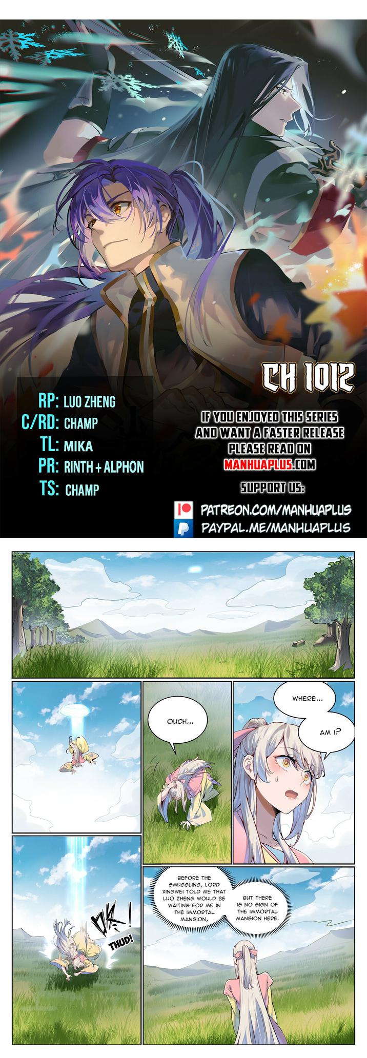 Apotheosis - chapter-1012 - Page 1