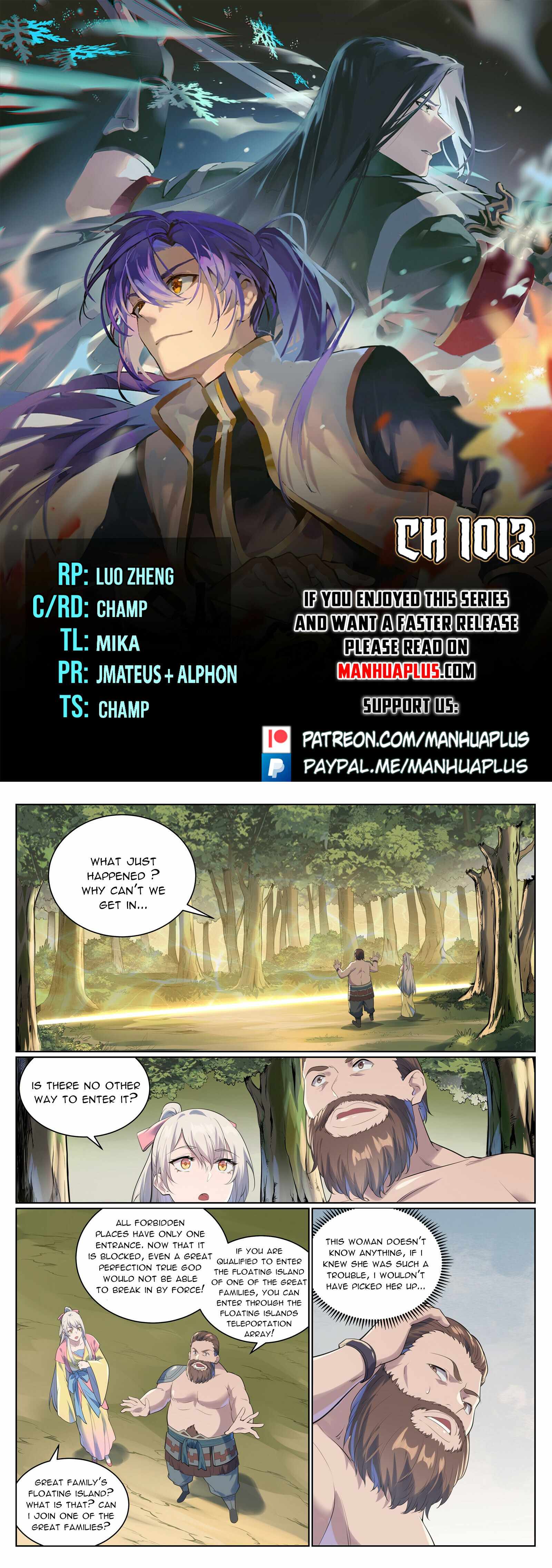 Apotheosis - chapter-1013 - Page 1
