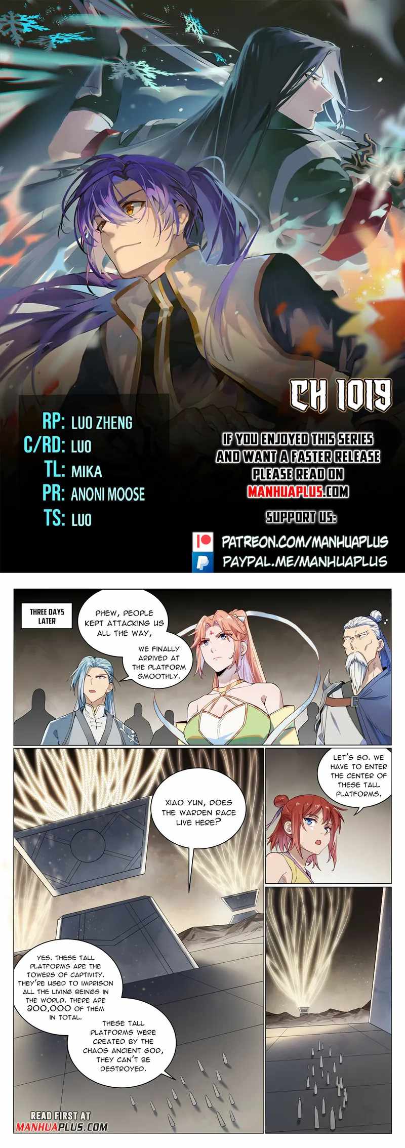 Apotheosis - chapter-1019 - Page 1