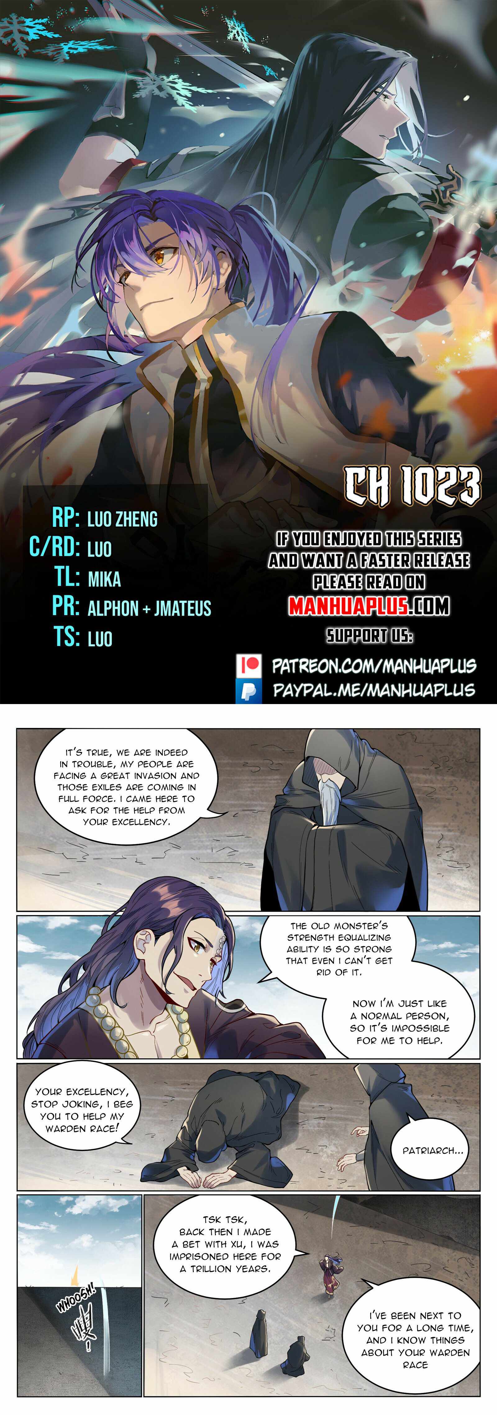 Apotheosis - chapter-1023 - Page 1