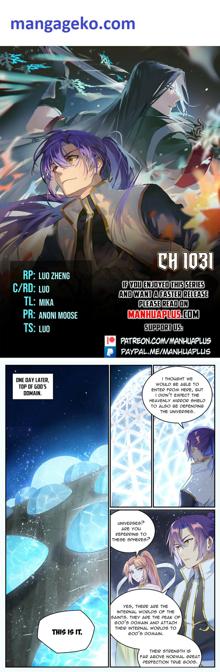 Apotheosis - chapter-1031 - Page 1