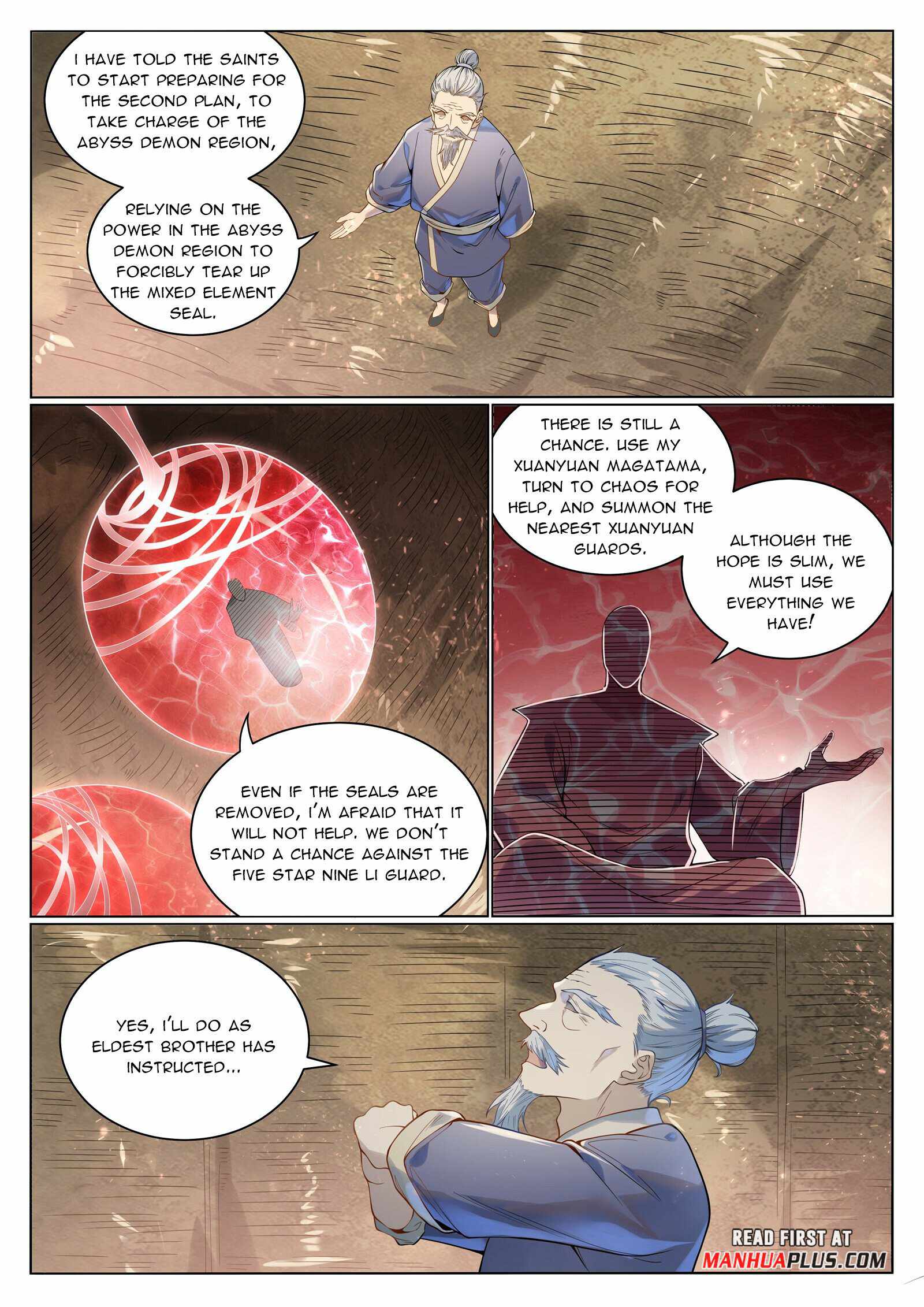 Apotheosis - chapter-1037 - Page 8