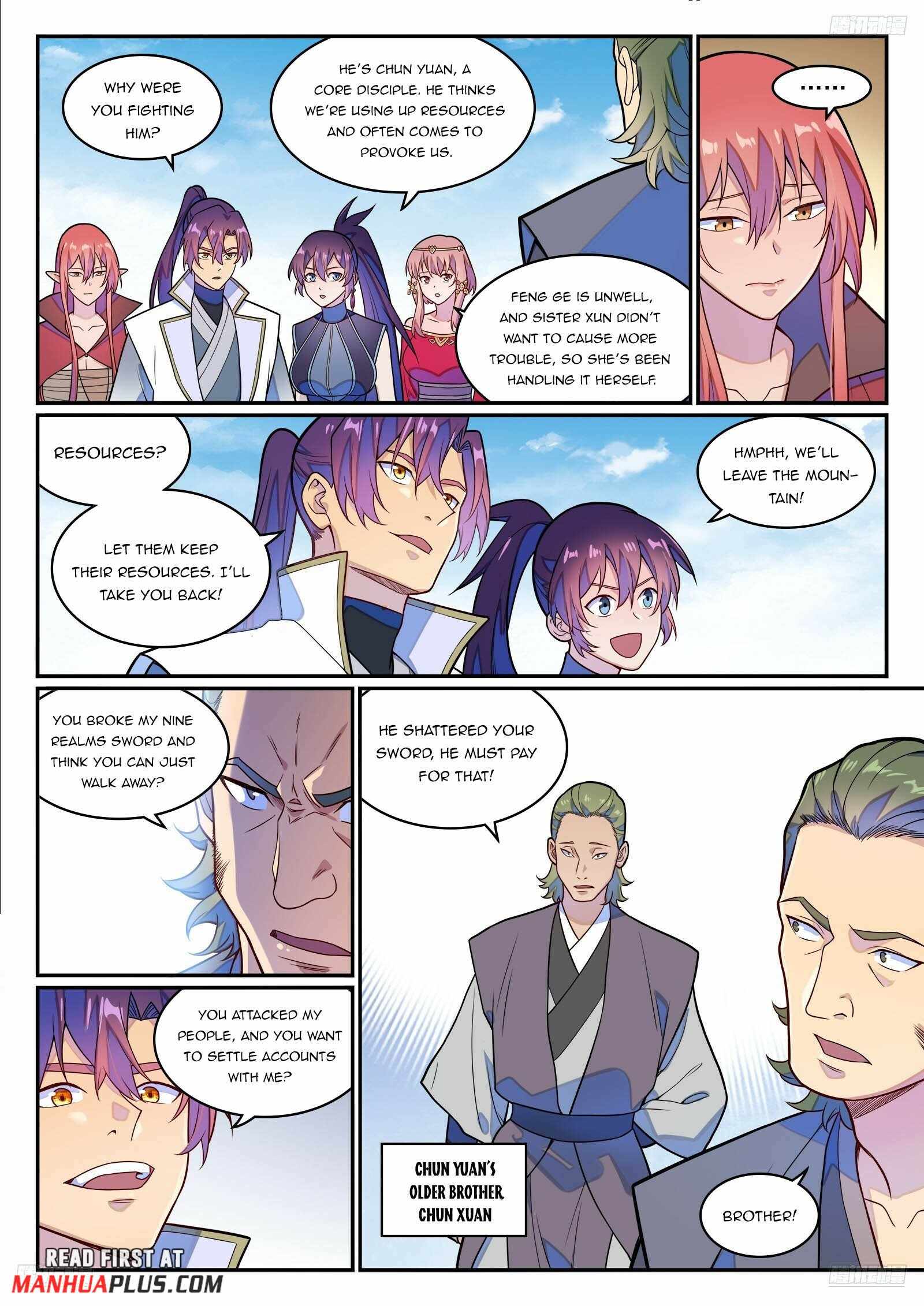Apotheosis - chapter-1253 - Page 9