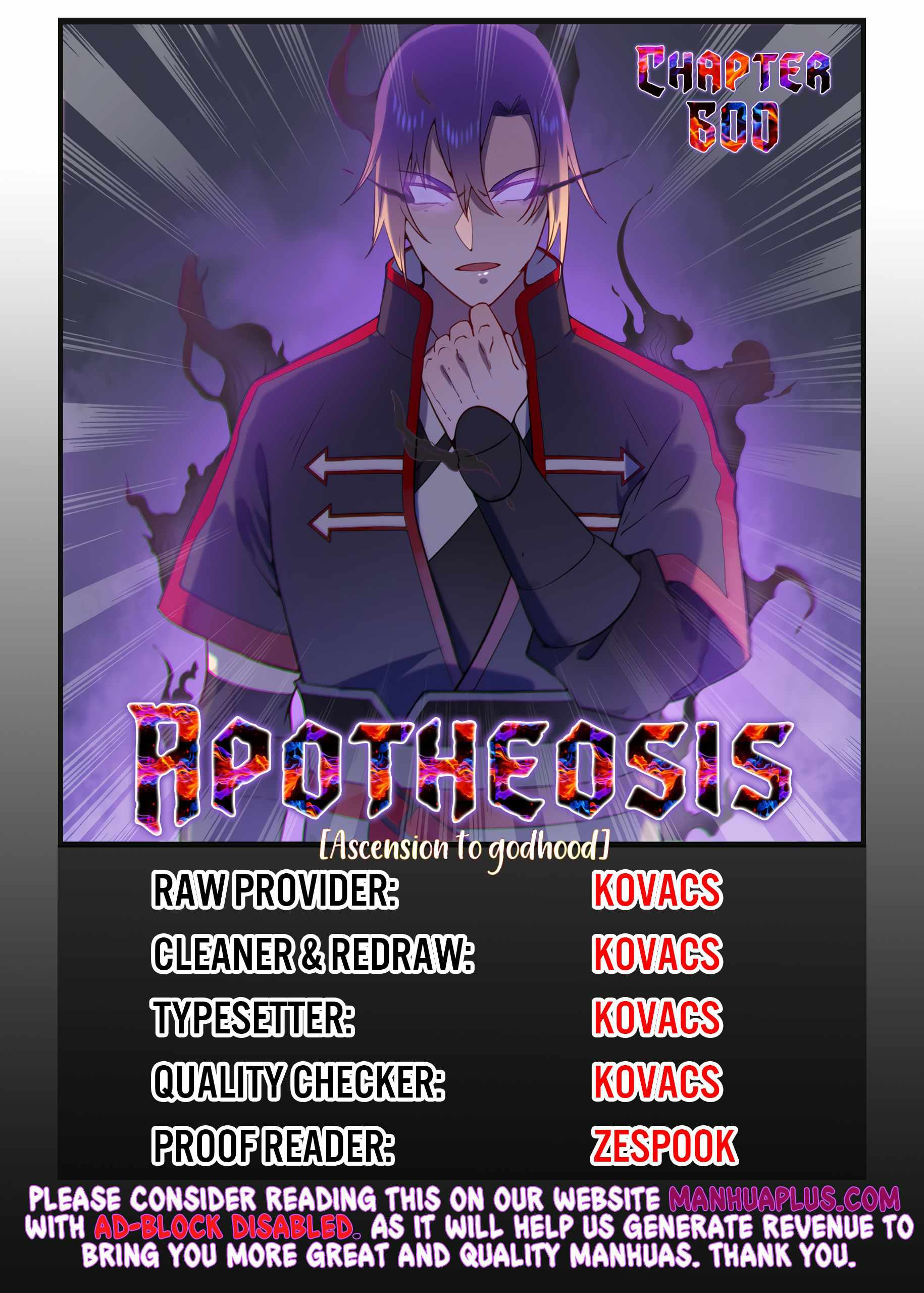 Apotheosis - chapter-600 - Page 1