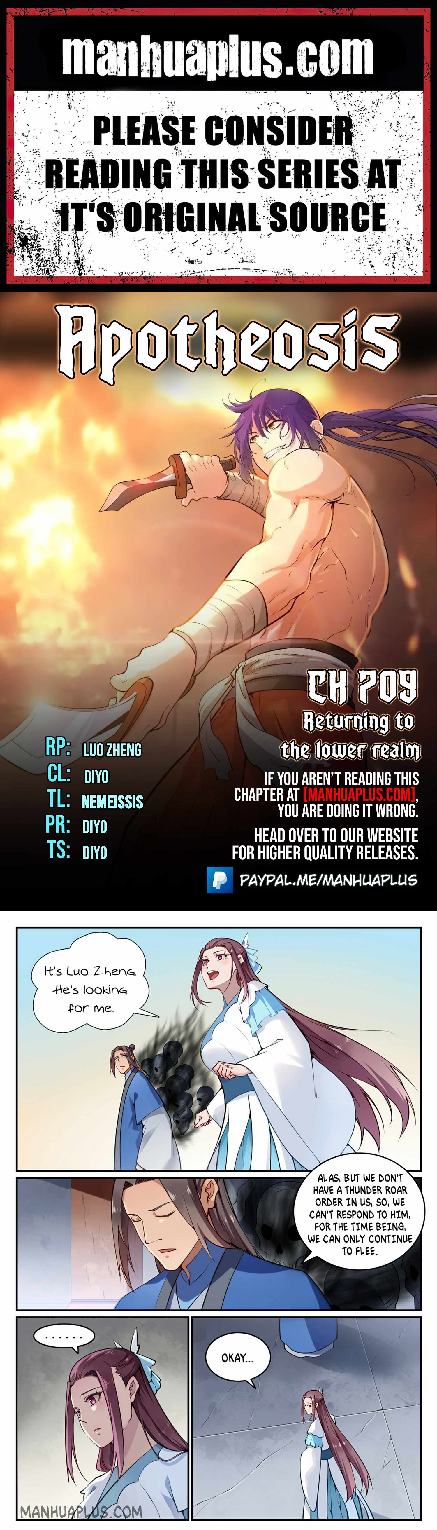 Apotheosis - chapter-709 - Page 1