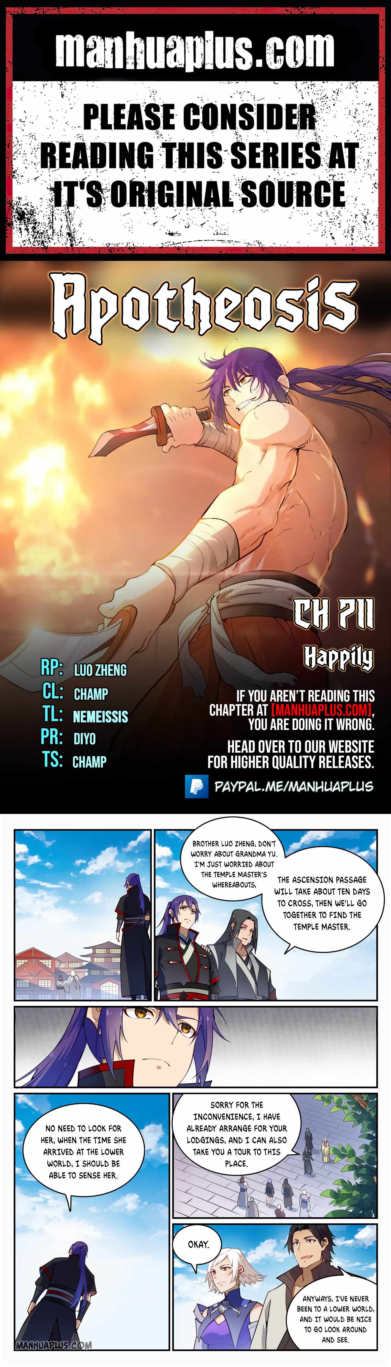 Apotheosis - chapter-711 - Page 1
