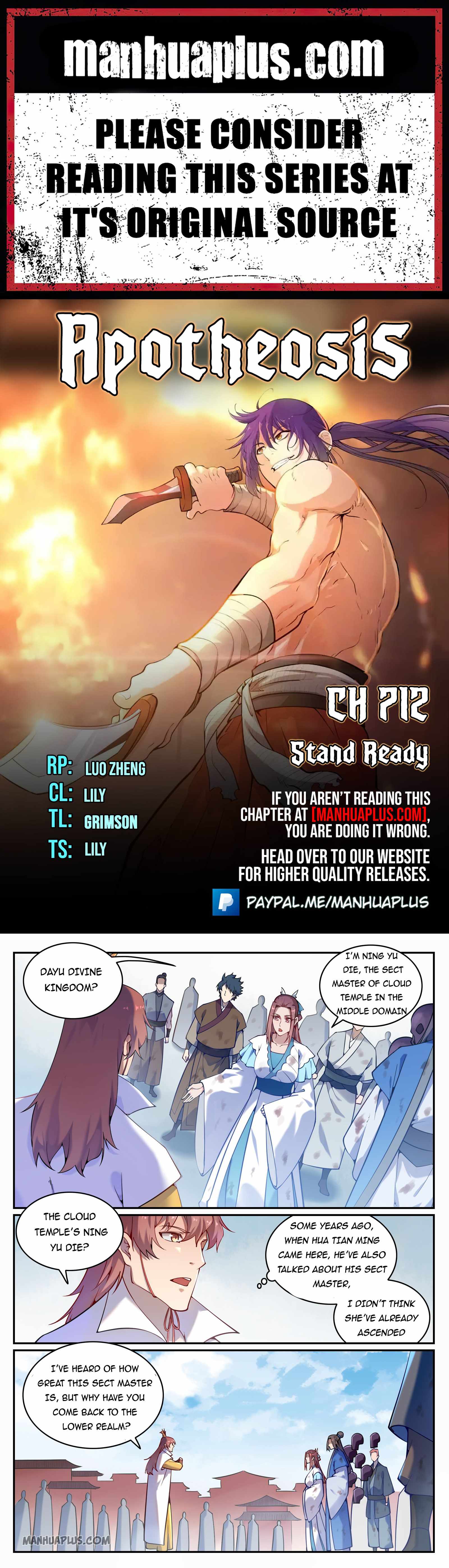 Apotheosis - chapter-712 - Page 1