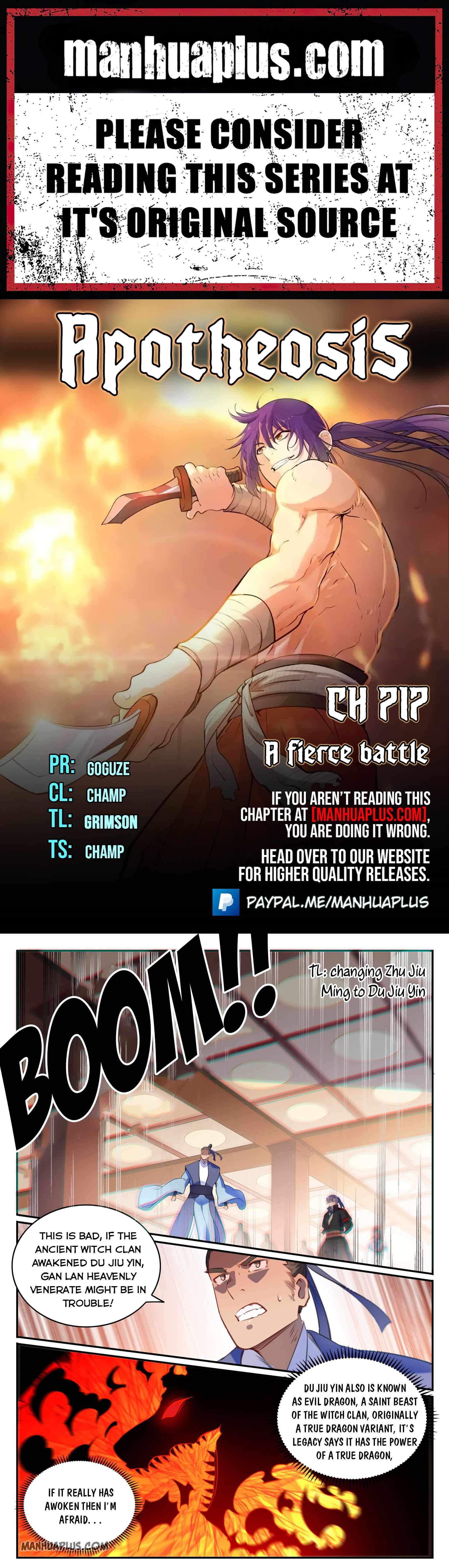 Apotheosis - chapter-717 - Page 1