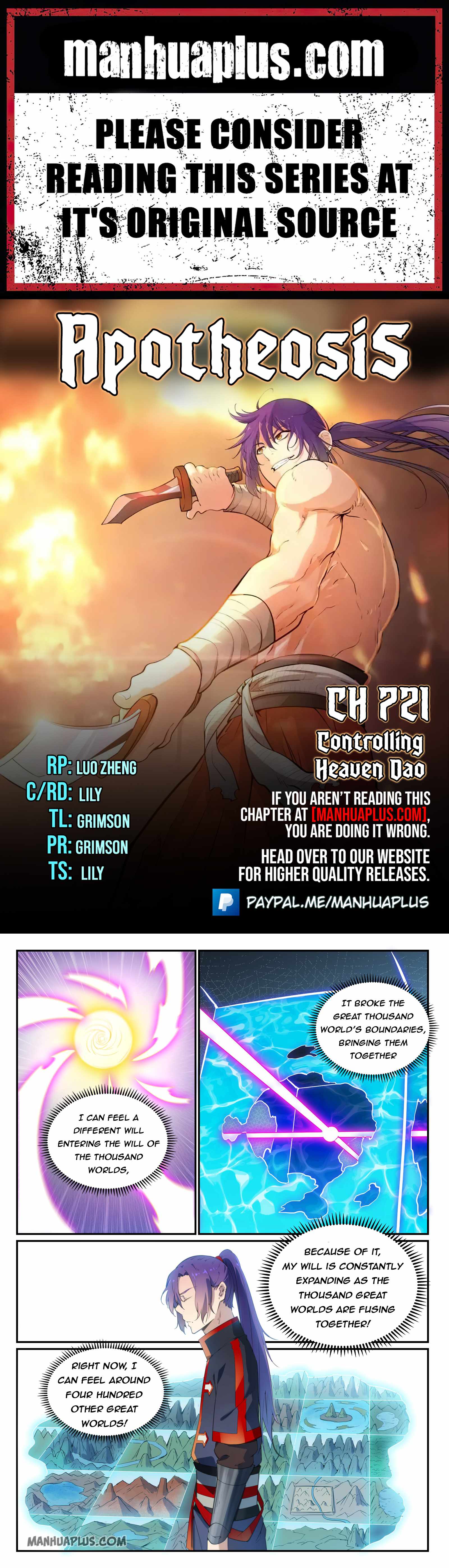Apotheosis - chapter-721 - Page 1