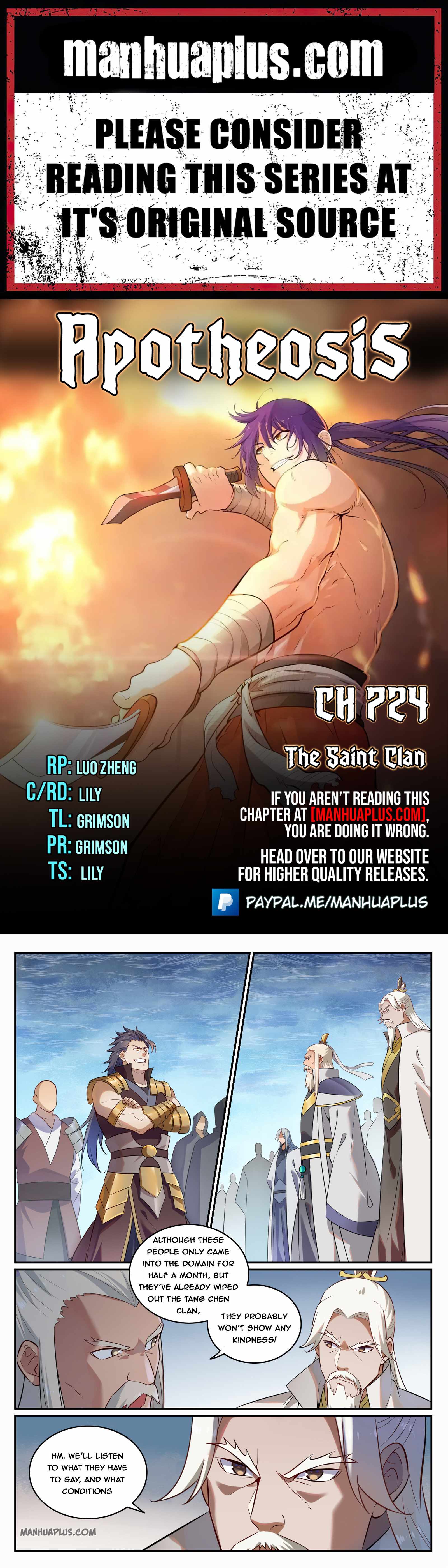 Apotheosis - chapter-724 - Page 1