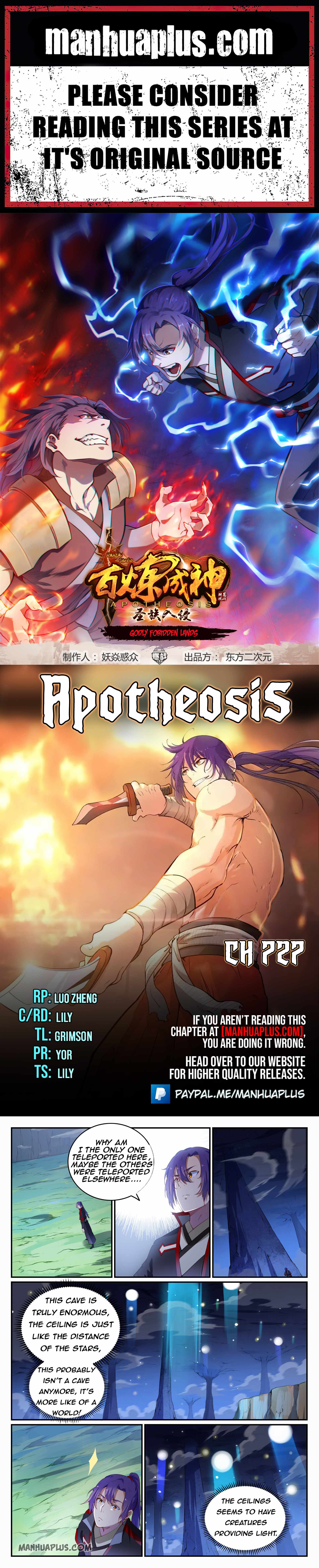 Apotheosis - chapter-727 - Page 1