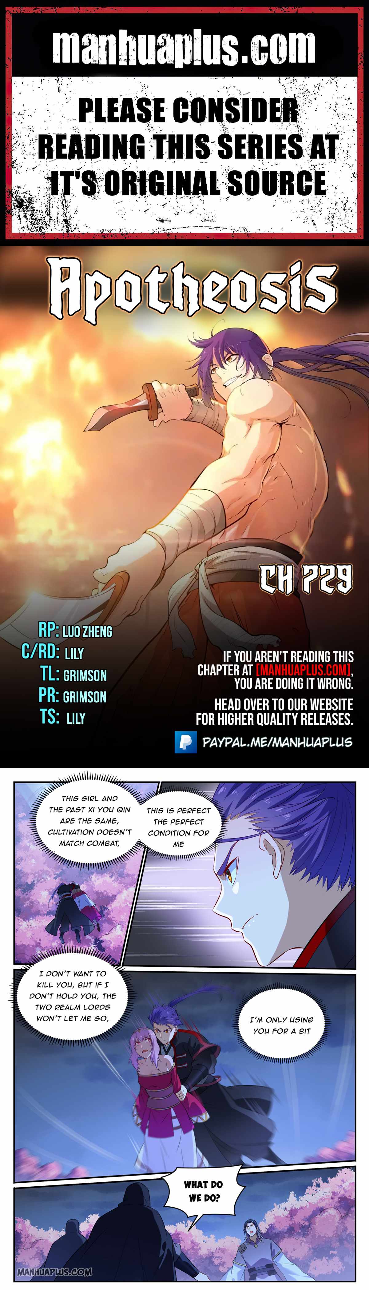 Apotheosis - chapter-729 - Page 1