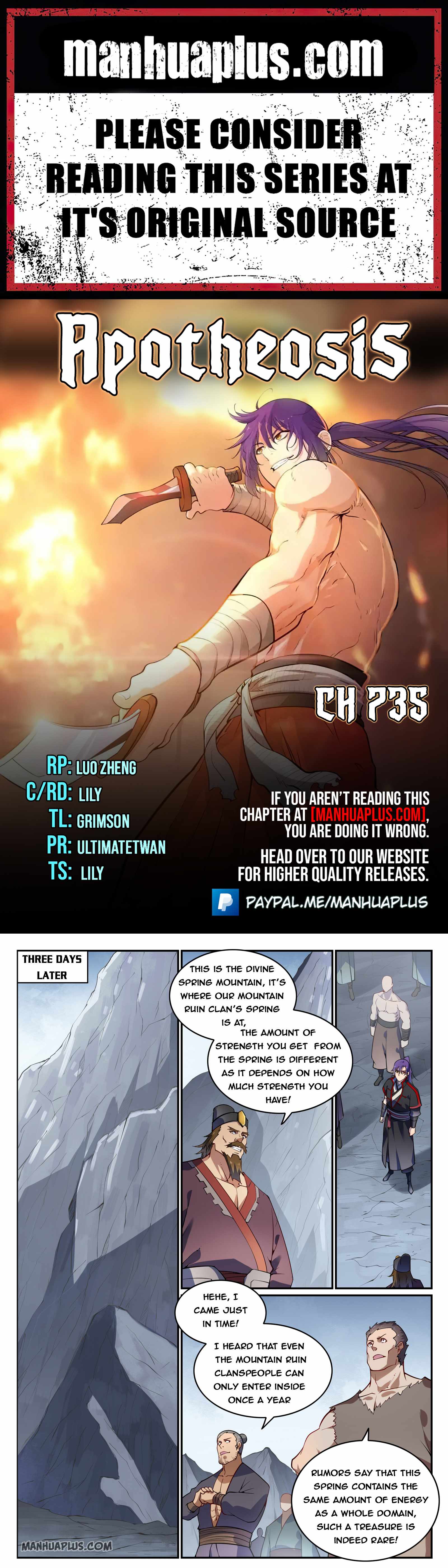 Apotheosis - chapter-735 - Page 1