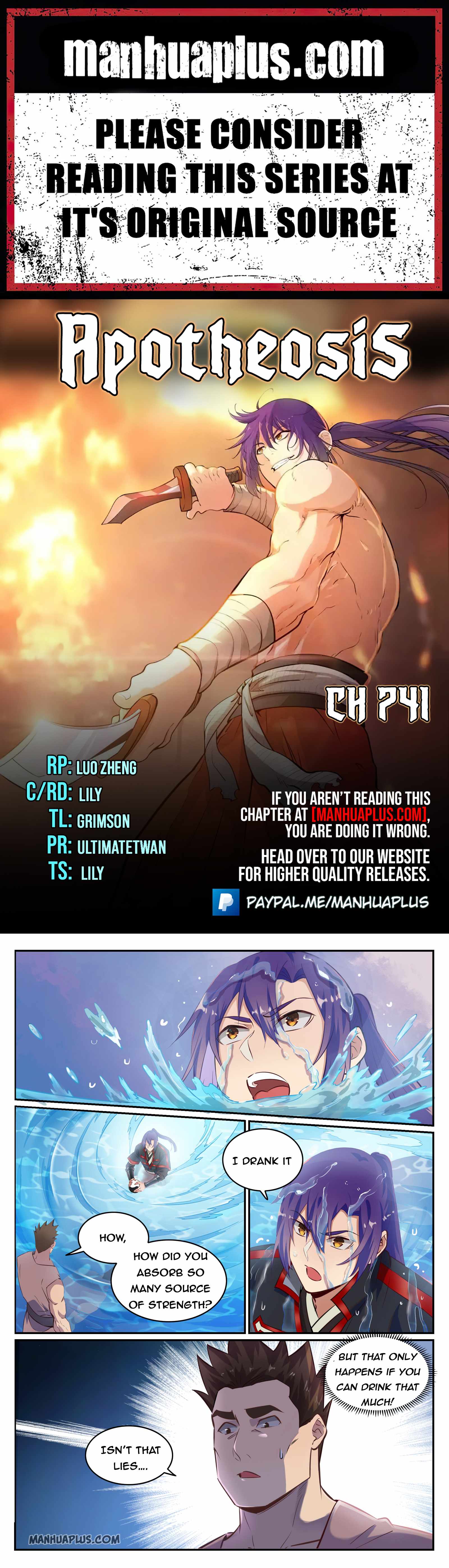 Apotheosis - chapter-741 - Page 1