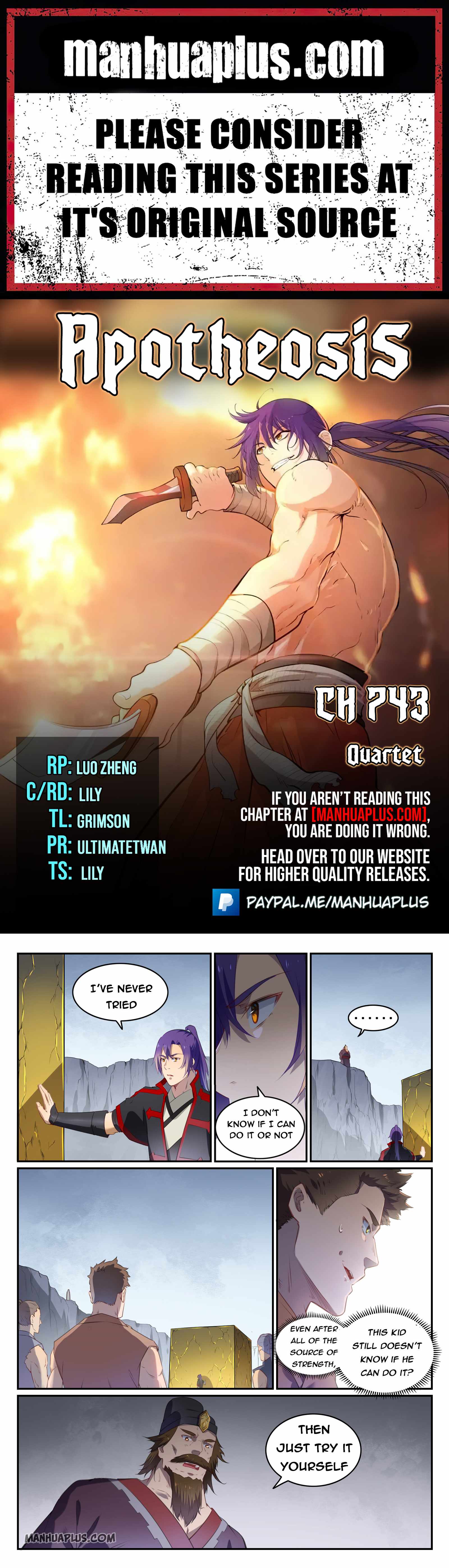 Apotheosis - chapter-743 - Page 1