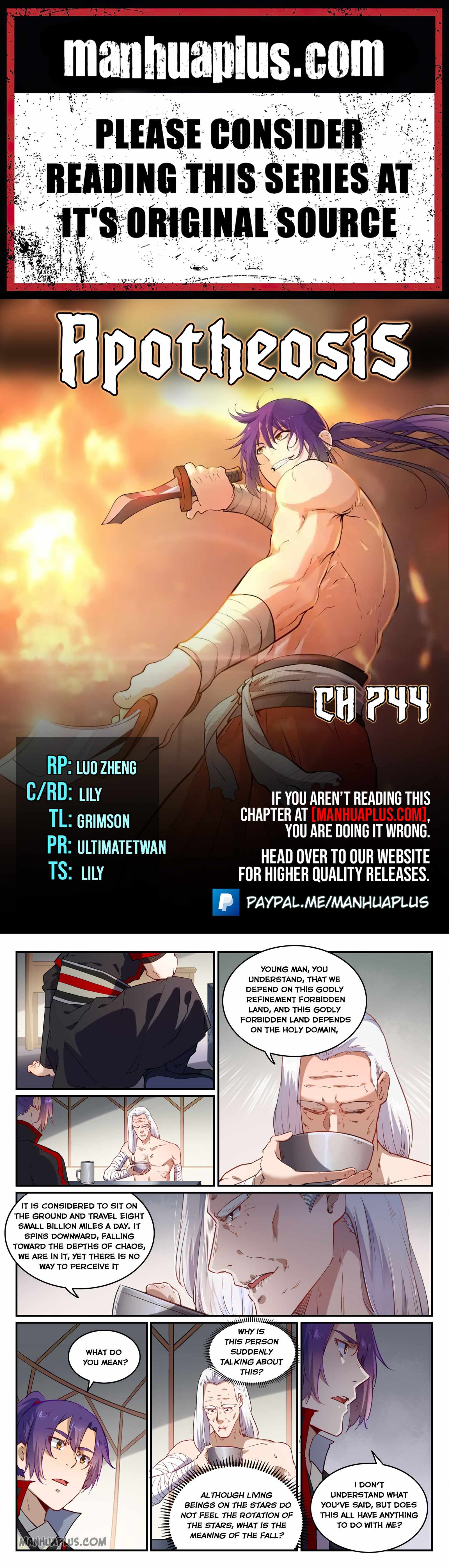 Apotheosis - chapter-744 - Page 1