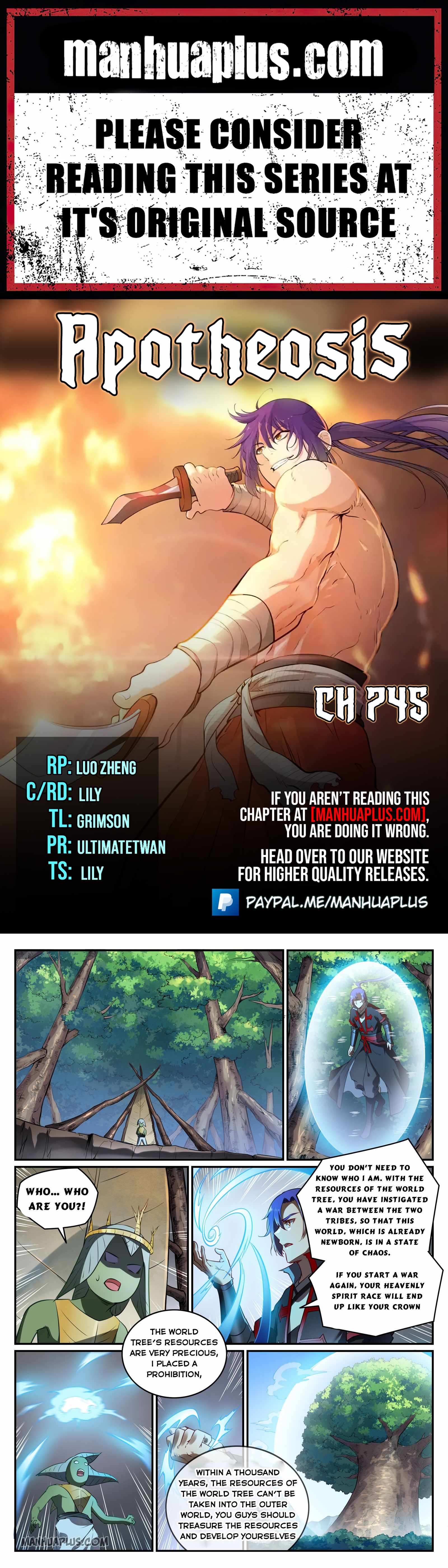 Apotheosis - chapter-745 - Page 1