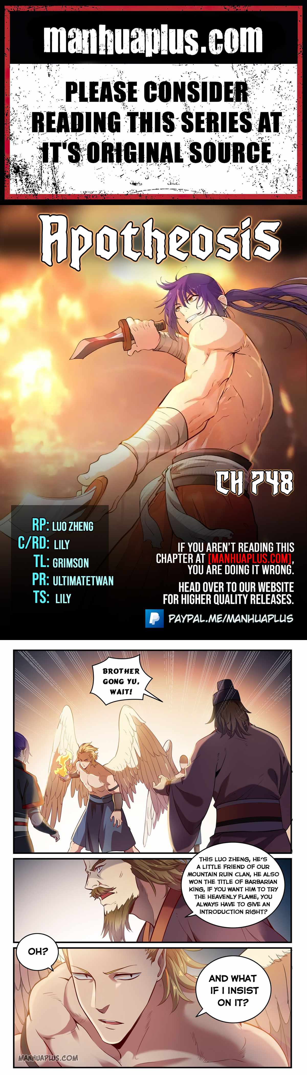 Apotheosis - chapter-748 - Page 1
