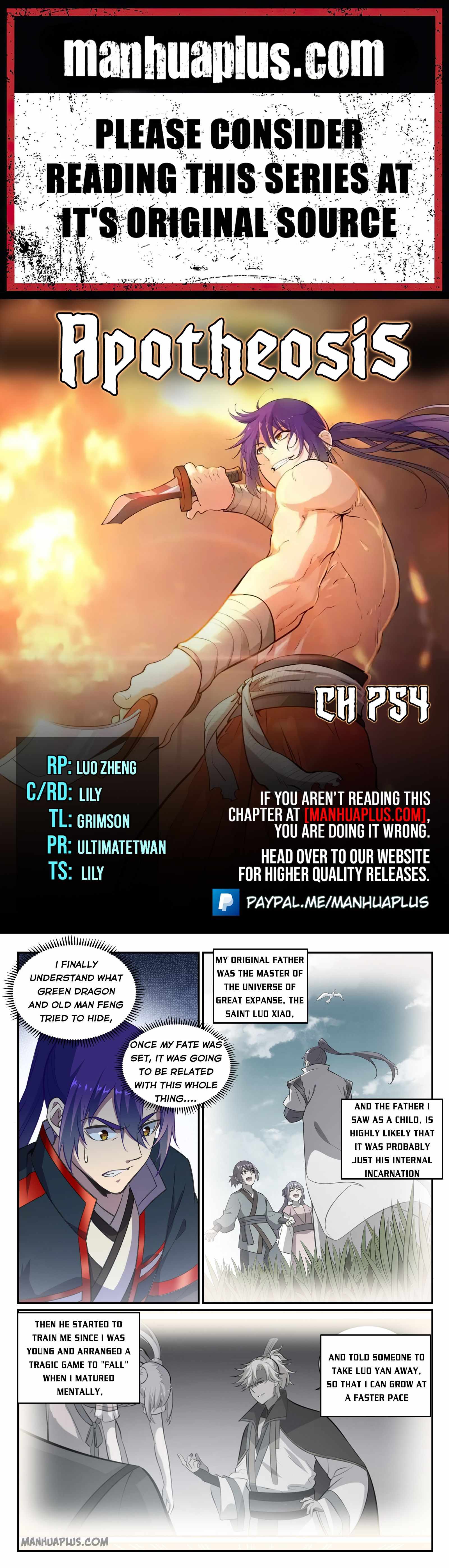 Apotheosis - chapter-754 - Page 1
