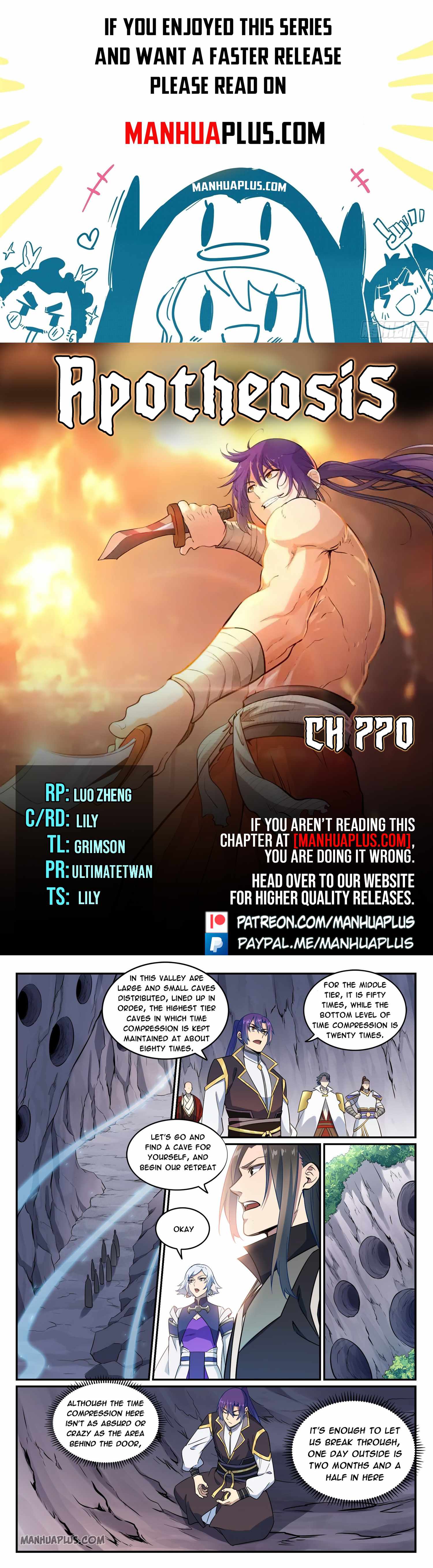 Apotheosis - chapter-770 - Page 1