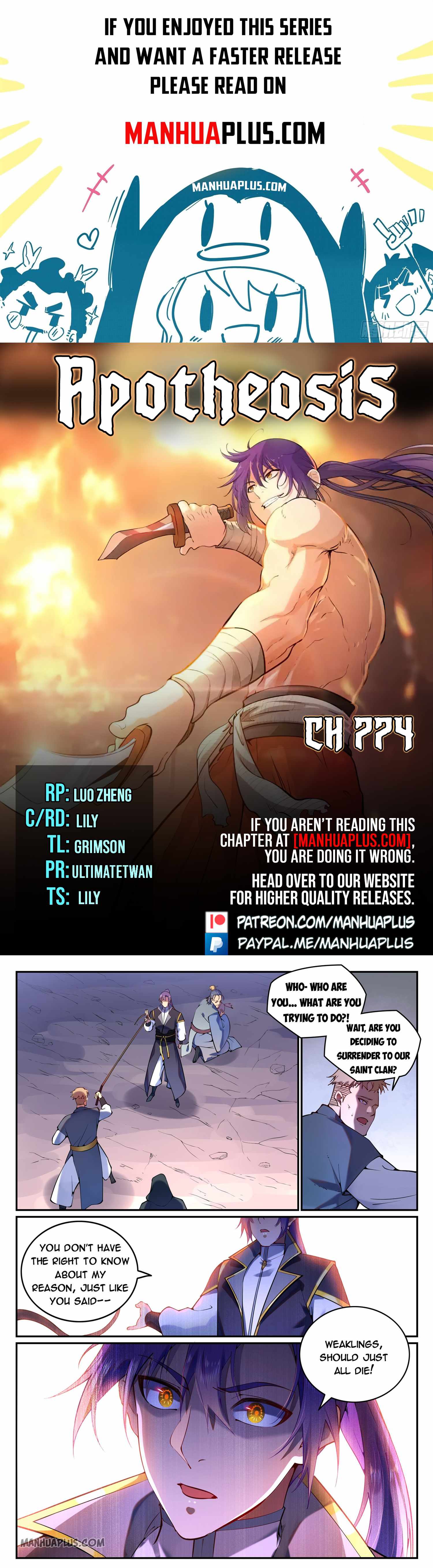 Apotheosis - chapter-774 - Page 1