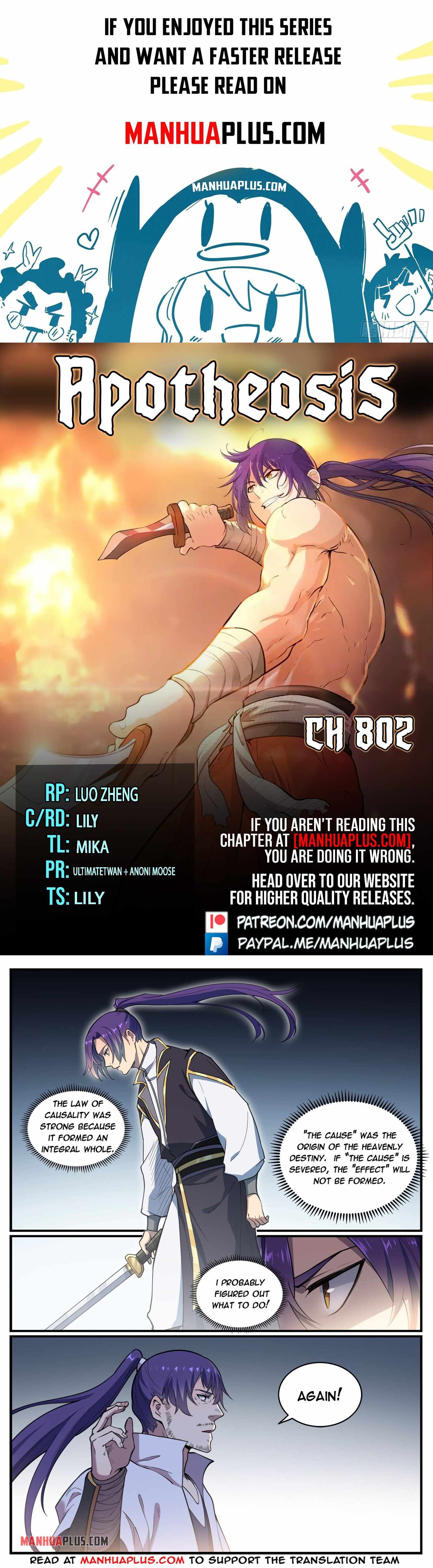 Apotheosis - chapter-802 - Page 1