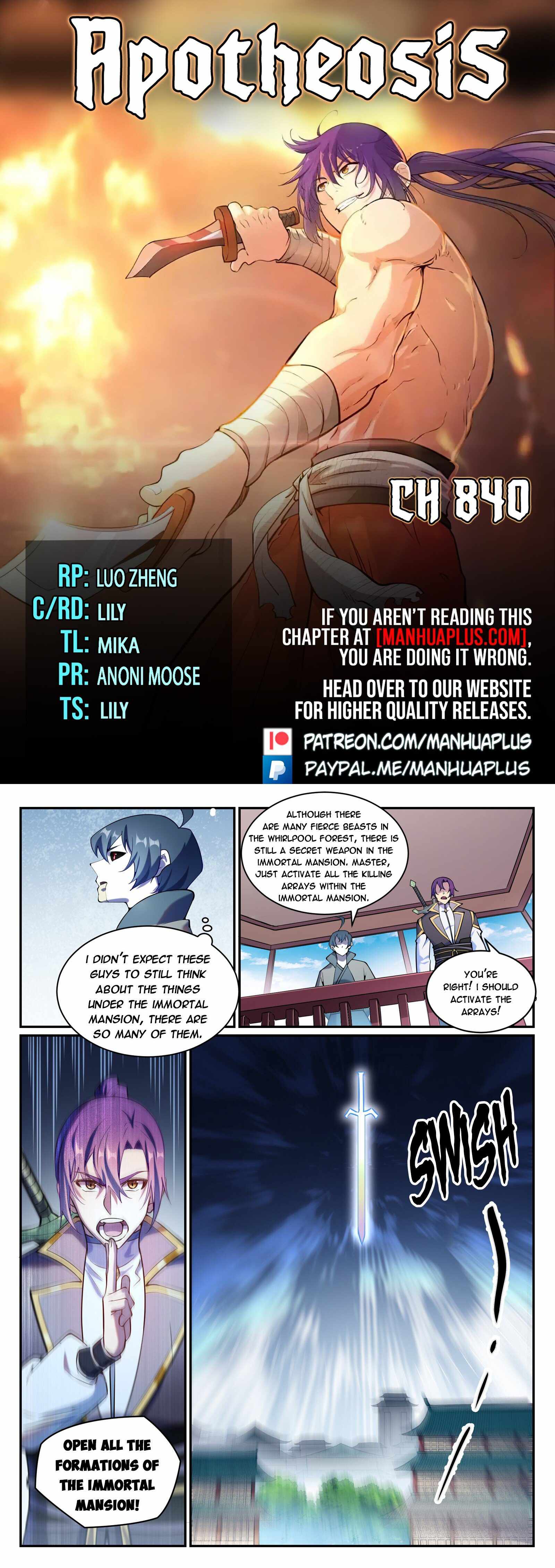 Apotheosis - chapter-840 - Page 1