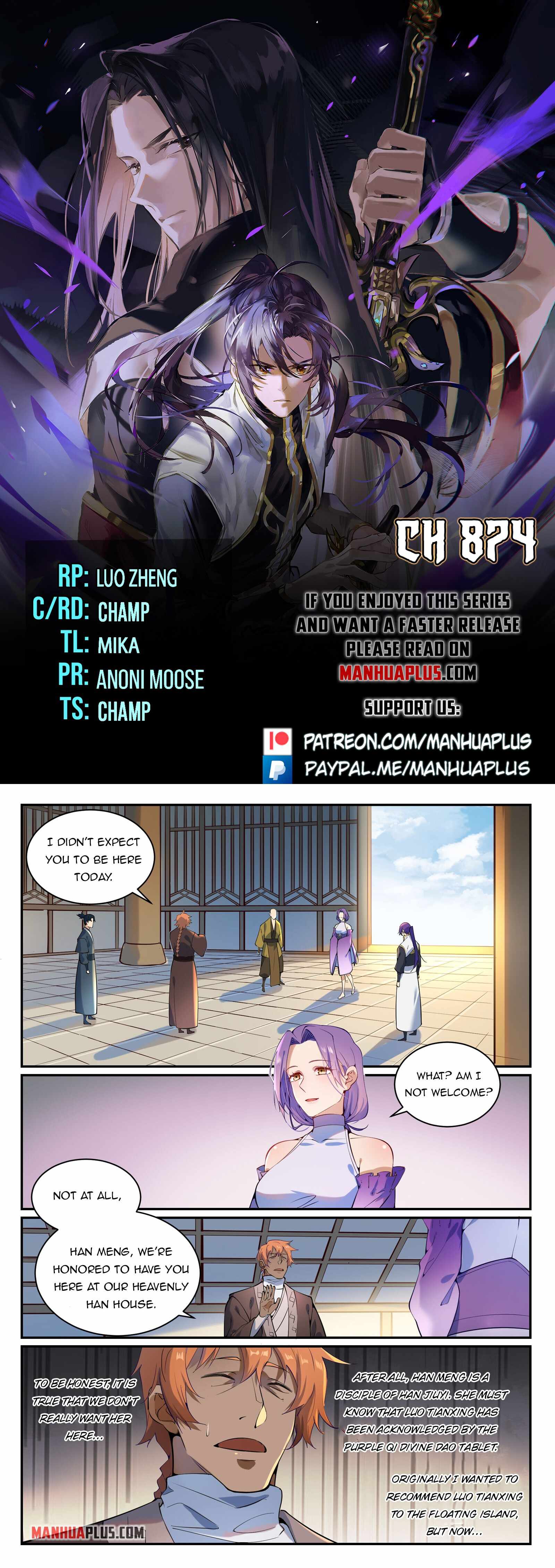 Apotheosis - chapter-874 - Page 1