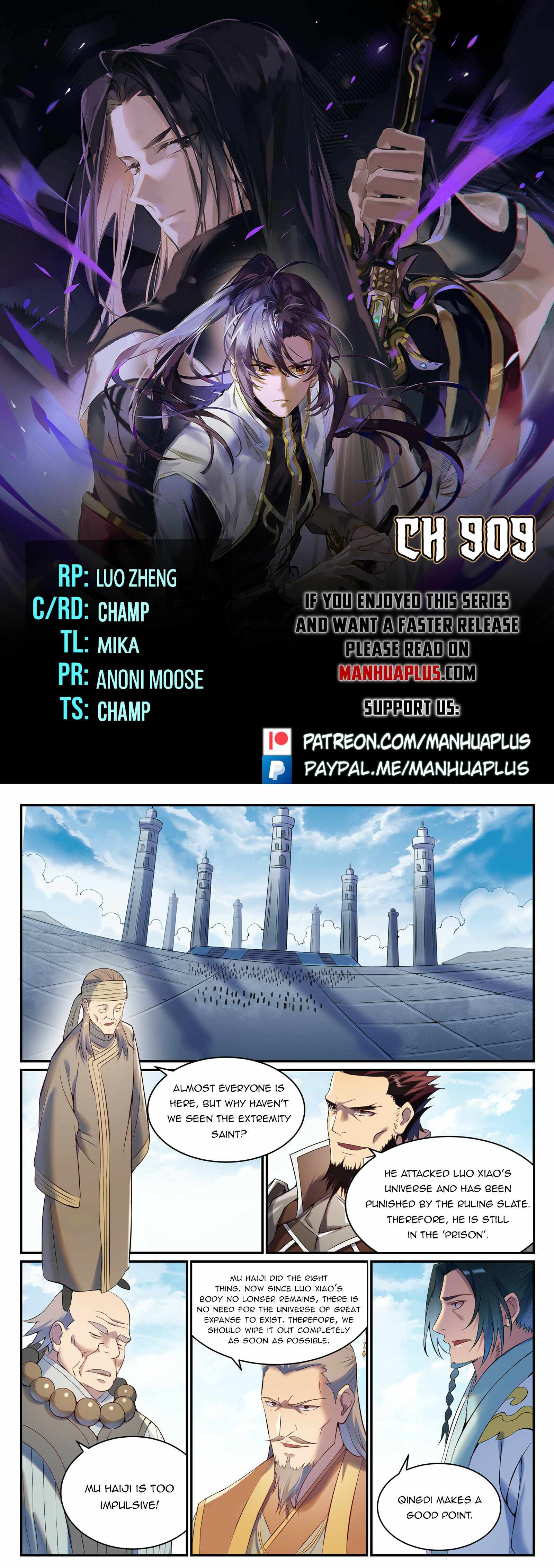Apotheosis - chapter-909 - Page 1