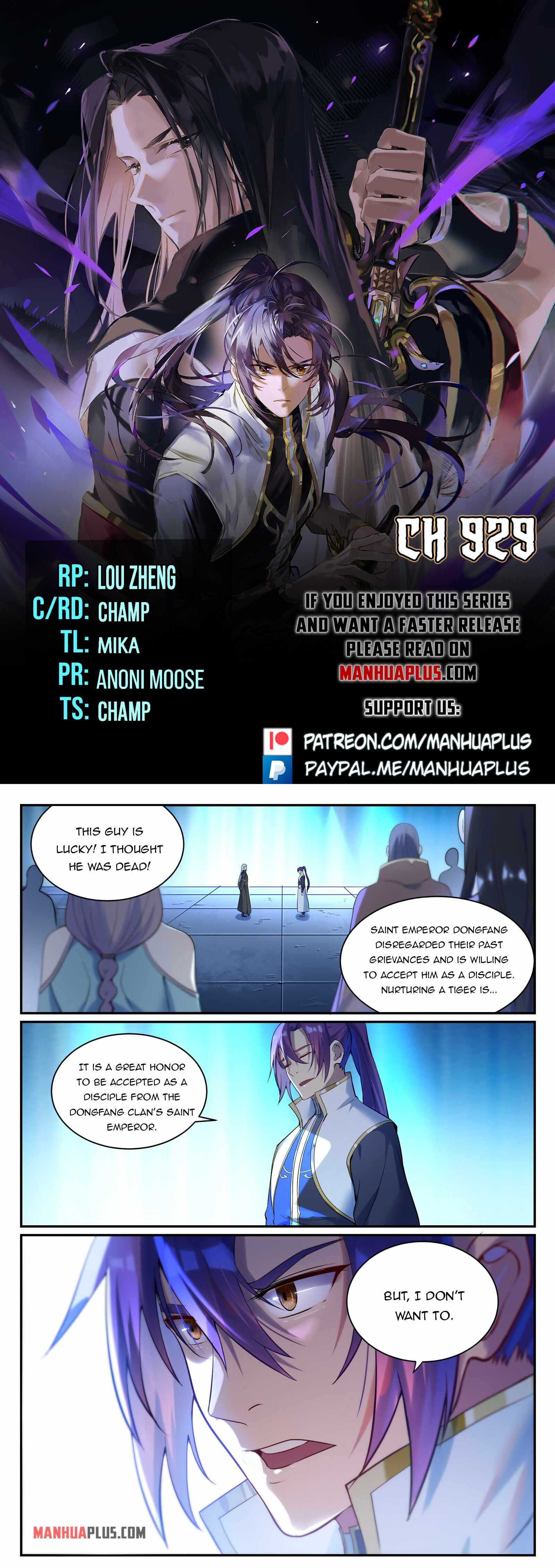 Apotheosis - chapter-929 - Page 1