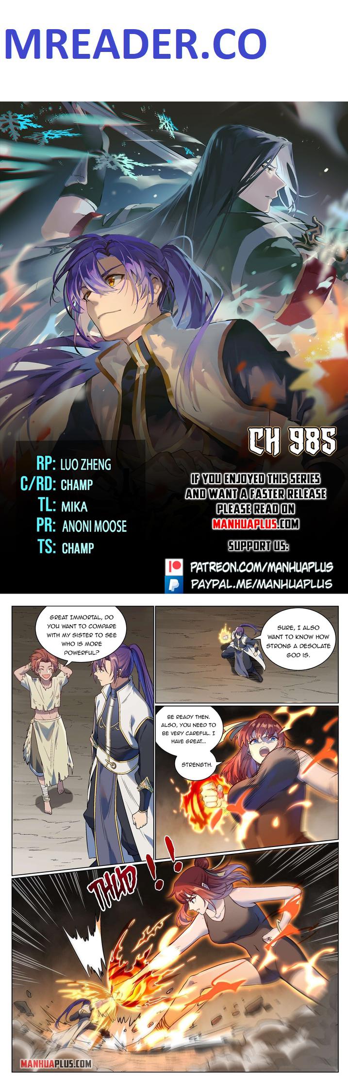Apotheosis - chapter-985 - Page 1