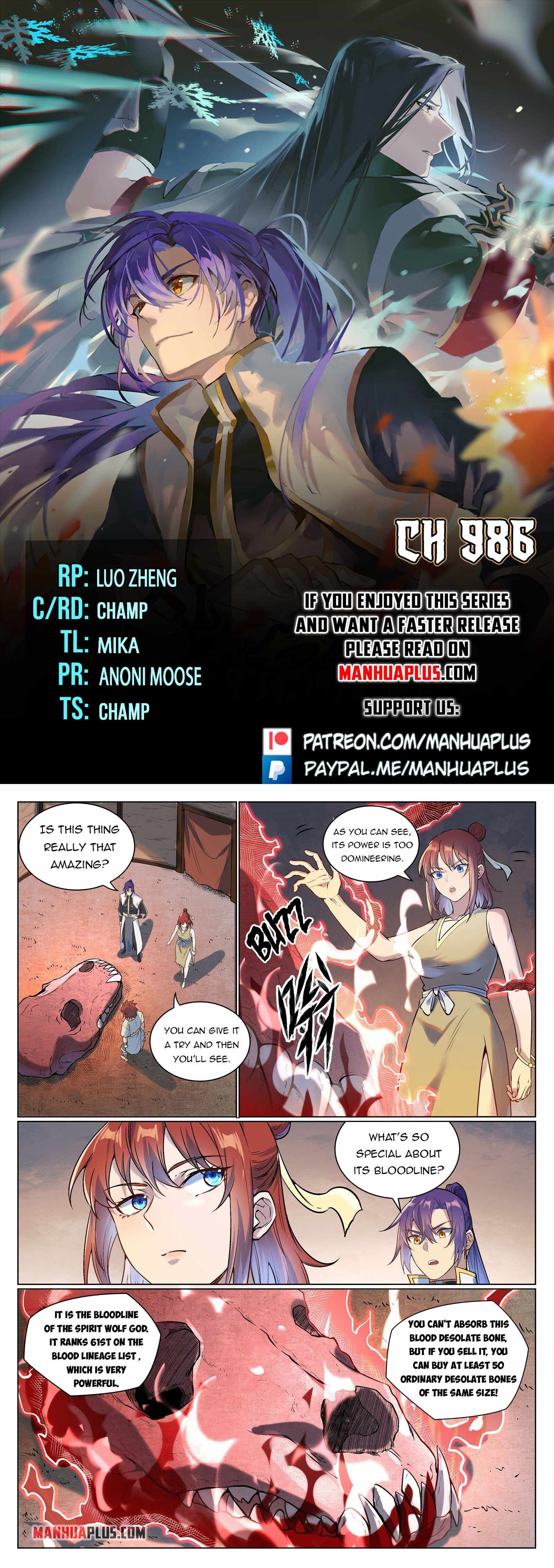 Apotheosis - chapter-986 - Page 1