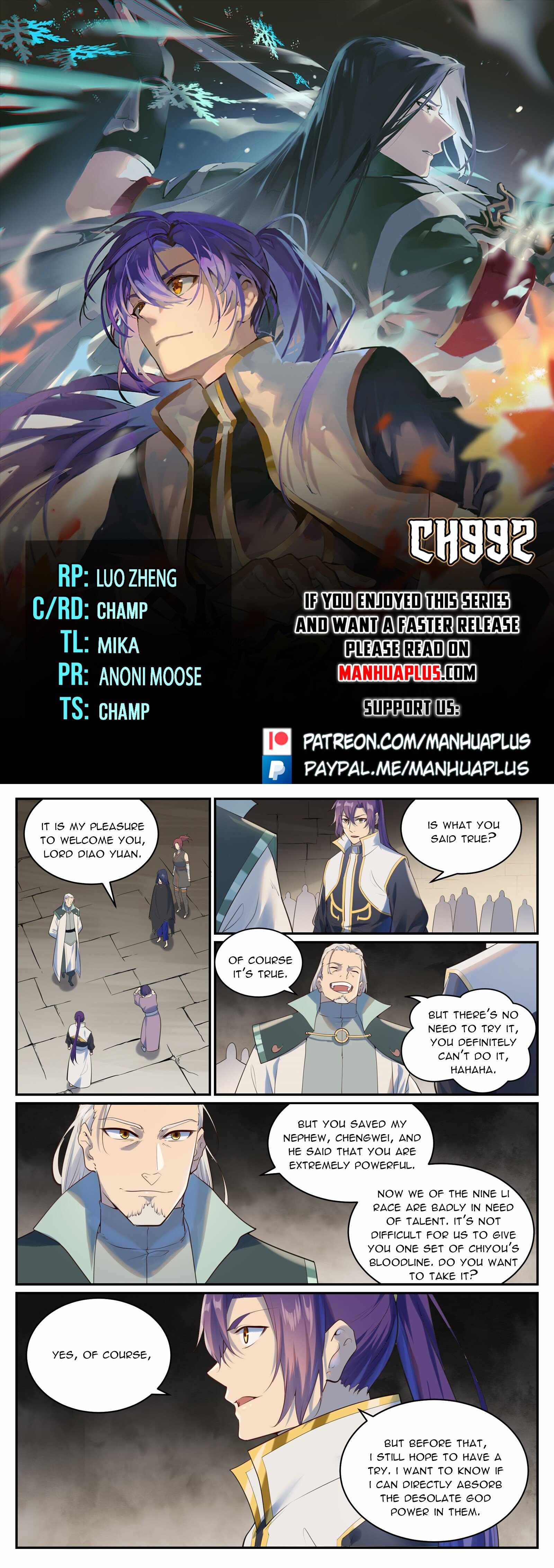 Apotheosis - chapter-992 - Page 1