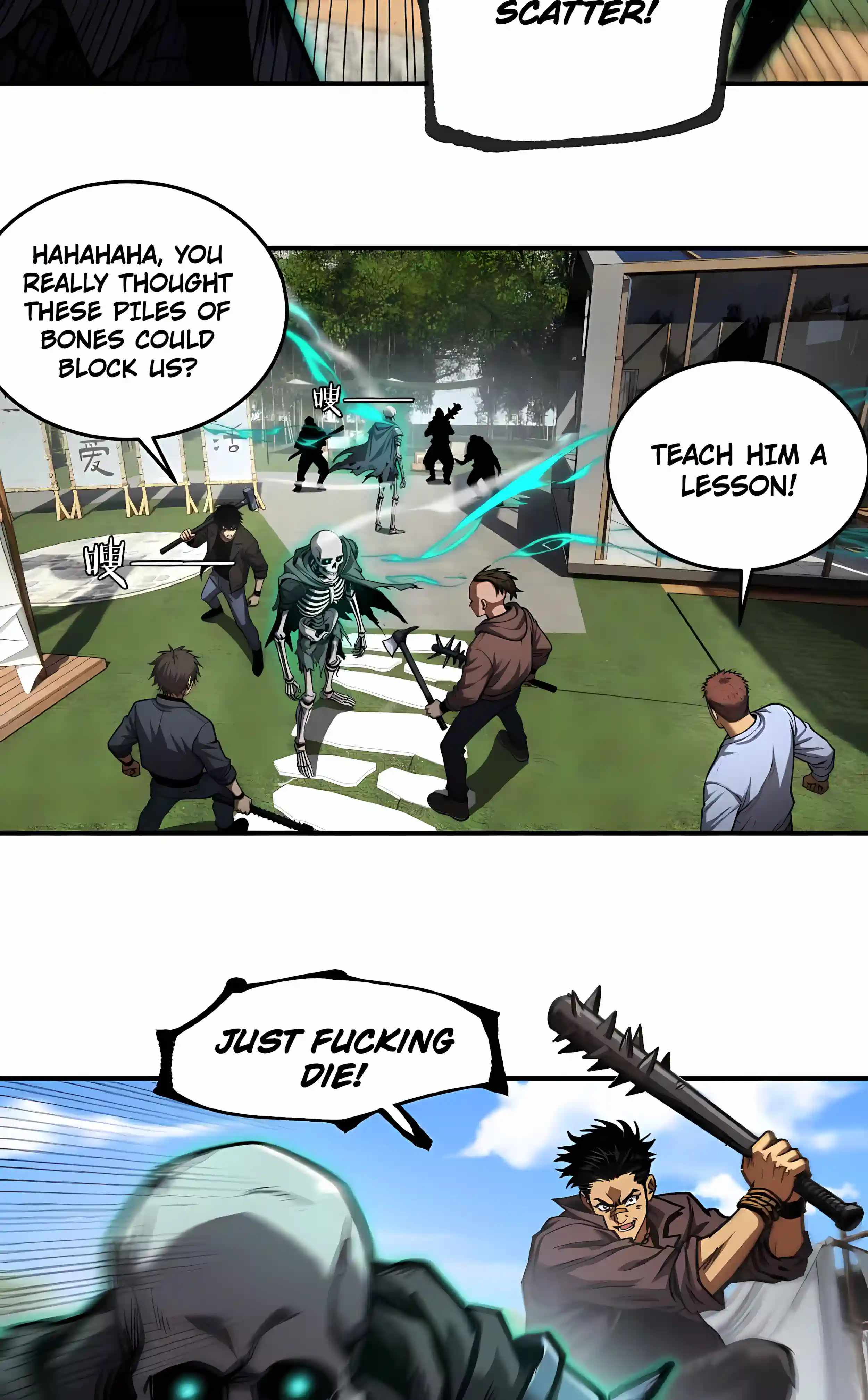 Becoming Necromancer God Through a Skeleton Clone - chapter-13 - Page 33
