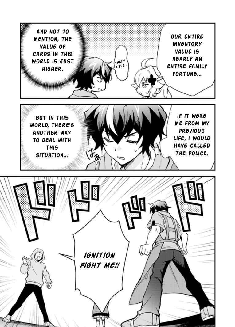 Card Game de Sekai ga Horobu Sekai ni Tensei Shite Card Shop o Kaiten Shitara, Shuui kara Zensaku Shujinkou da to Omowareteiru - chapter-1 - Page 26