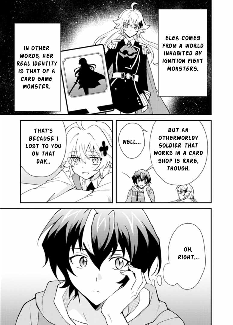 Card Game de Sekai ga Horobu Sekai ni Tensei Shite Card Shop o Kaiten Shitara, Shuui kara Zensaku Shujinkou da to Omowareteiru - chapter-4-1 - Page 13
