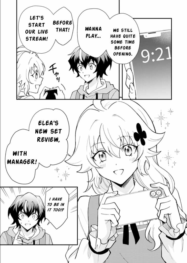 Card Game de Sekai ga Horobu Sekai ni Tensei Shite Card Shop o Kaiten Shitara, Shuui kara Zensaku Shujinkou da to Omowareteiru - chapter-4-1 - Page 7