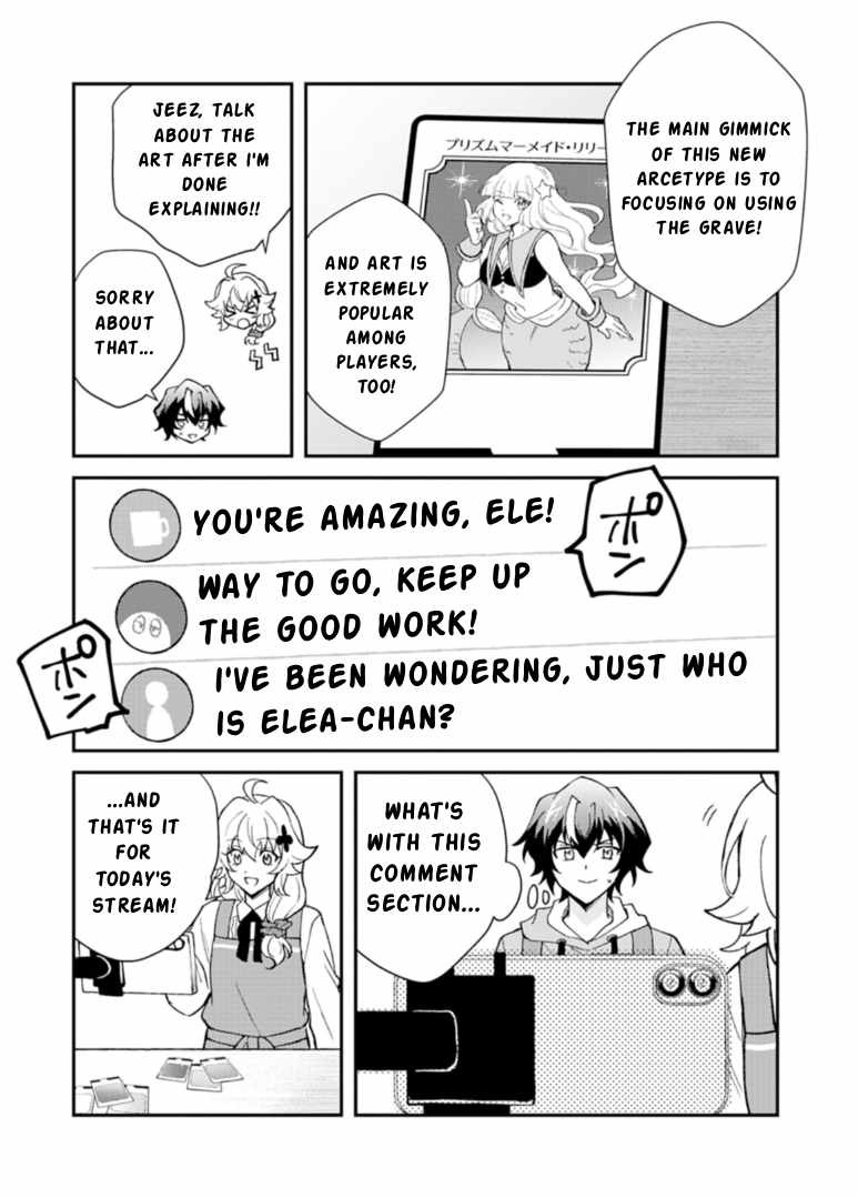 Card Game de Sekai ga Horobu Sekai ni Tensei Shite Card Shop o Kaiten Shitara, Shuui kara Zensaku Shujinkou da to Omowareteiru - chapter-4-1 - Page 9