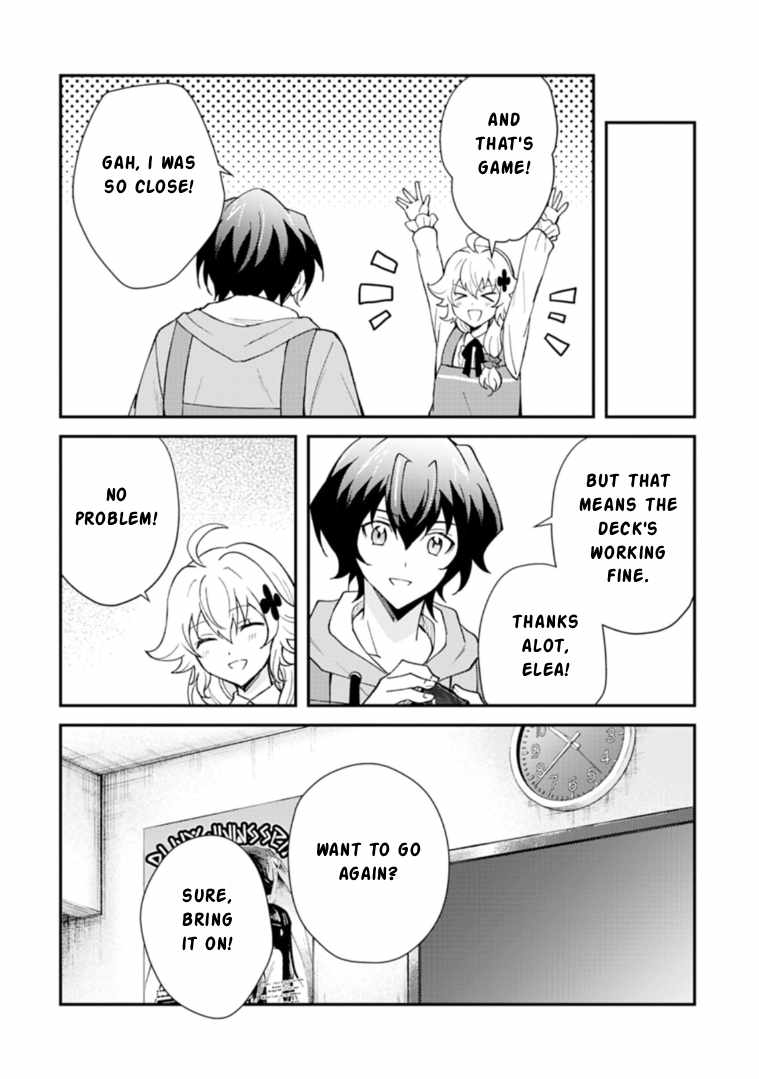 Card Game de Sekai ga Horobu Sekai ni Tensei Shite Card Shop o Kaiten Shitara, Shuui kara Zensaku Shujinkou da to Omowareteiru - chapter-4-2 - Page 10