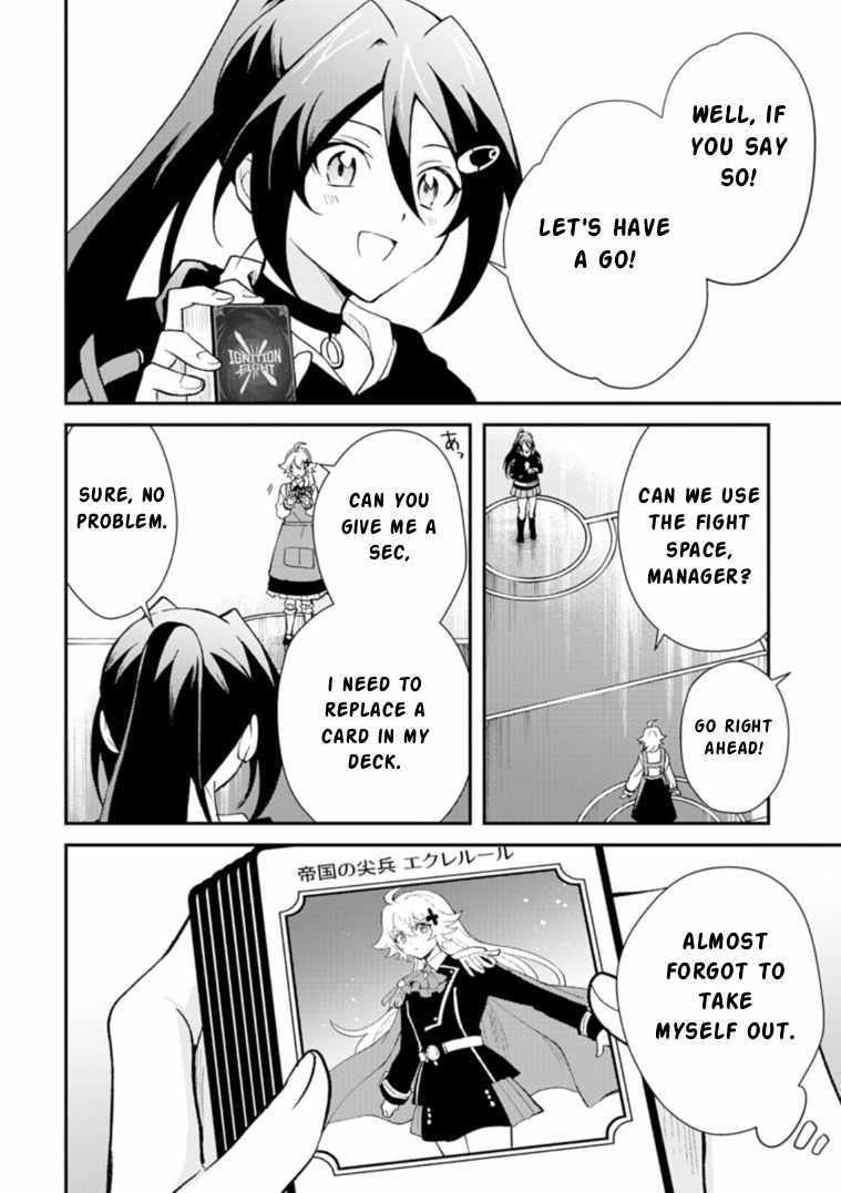 Card Game de Sekai ga Horobu Sekai ni Tensei Shite Card Shop o Kaiten Shitara, Shuui kara Zensaku Shujinkou da to Omowareteiru - chapter-5-1 - Page 12
