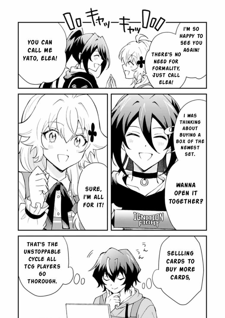 Card Game de Sekai ga Horobu Sekai ni Tensei Shite Card Shop o Kaiten Shitara, Shuui kara Zensaku Shujinkou da to Omowareteiru - chapter-5-1 - Page 8