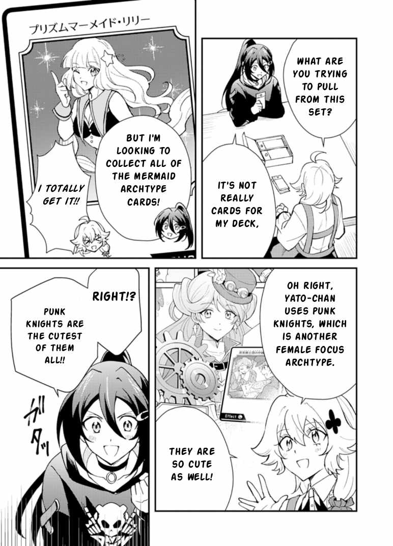 Card Game de Sekai ga Horobu Sekai ni Tensei Shite Card Shop o Kaiten Shitara, Shuui kara Zensaku Shujinkou da to Omowareteiru - chapter-5-1 - Page 9