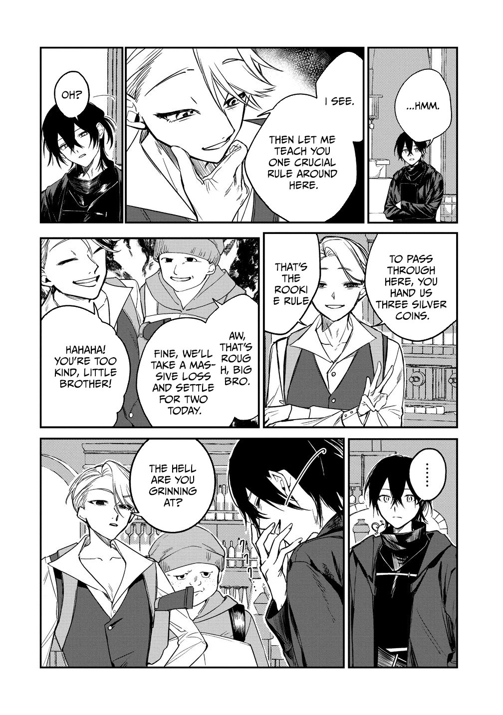 Densetsu no Touzoku Ou, F-Rank Boukensha wo hajimete Musou sur - chapter-1 - Page 10