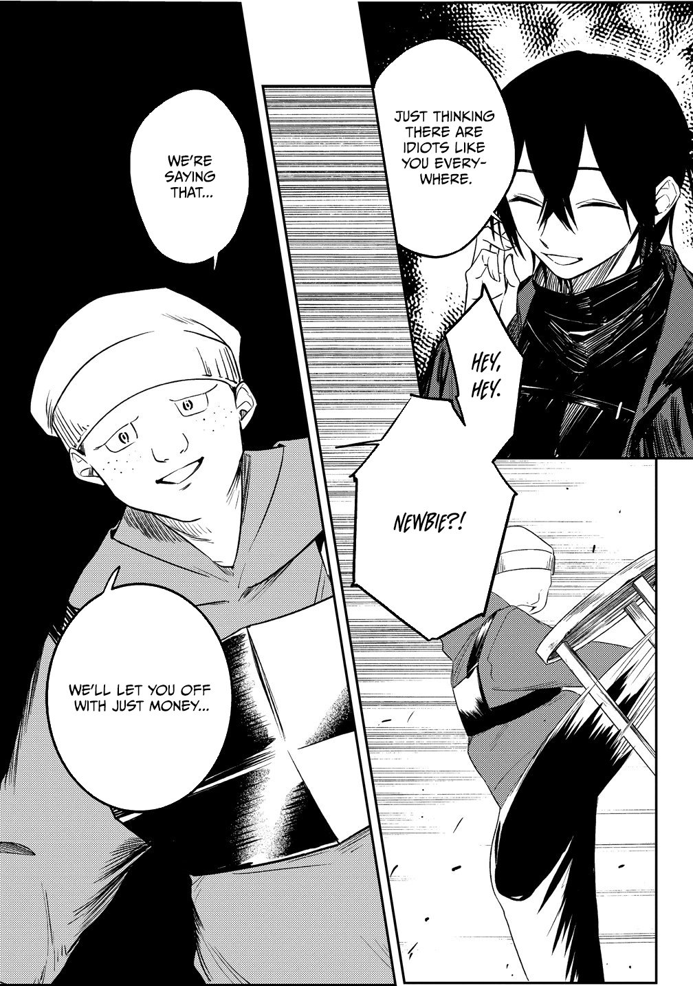 Densetsu no Touzoku Ou, F-Rank Boukensha wo hajimete Musou sur - chapter-1 - Page 11