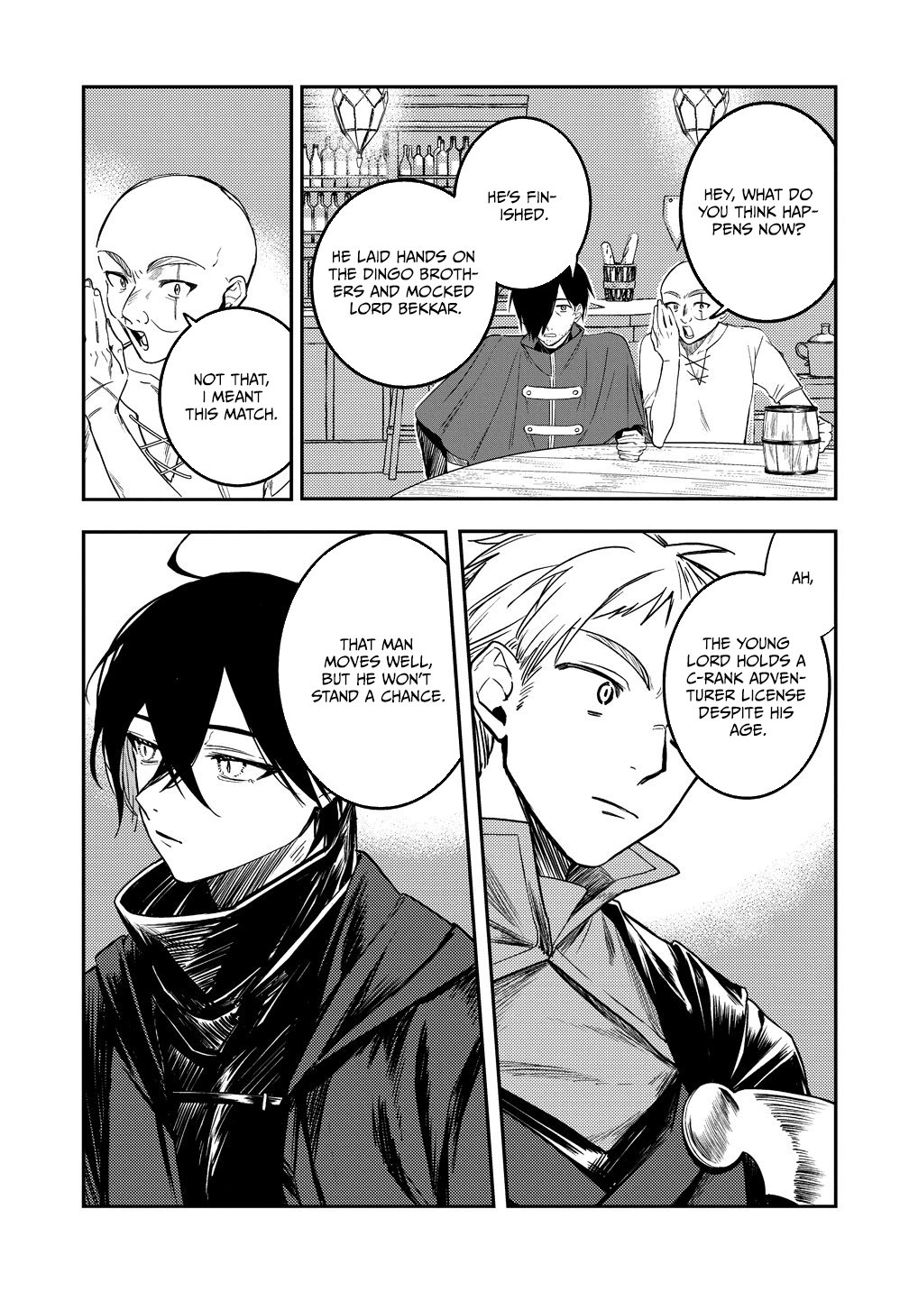 Densetsu no Touzoku Ou, F-Rank Boukensha wo hajimete Musou sur - chapter-1 - Page 17
