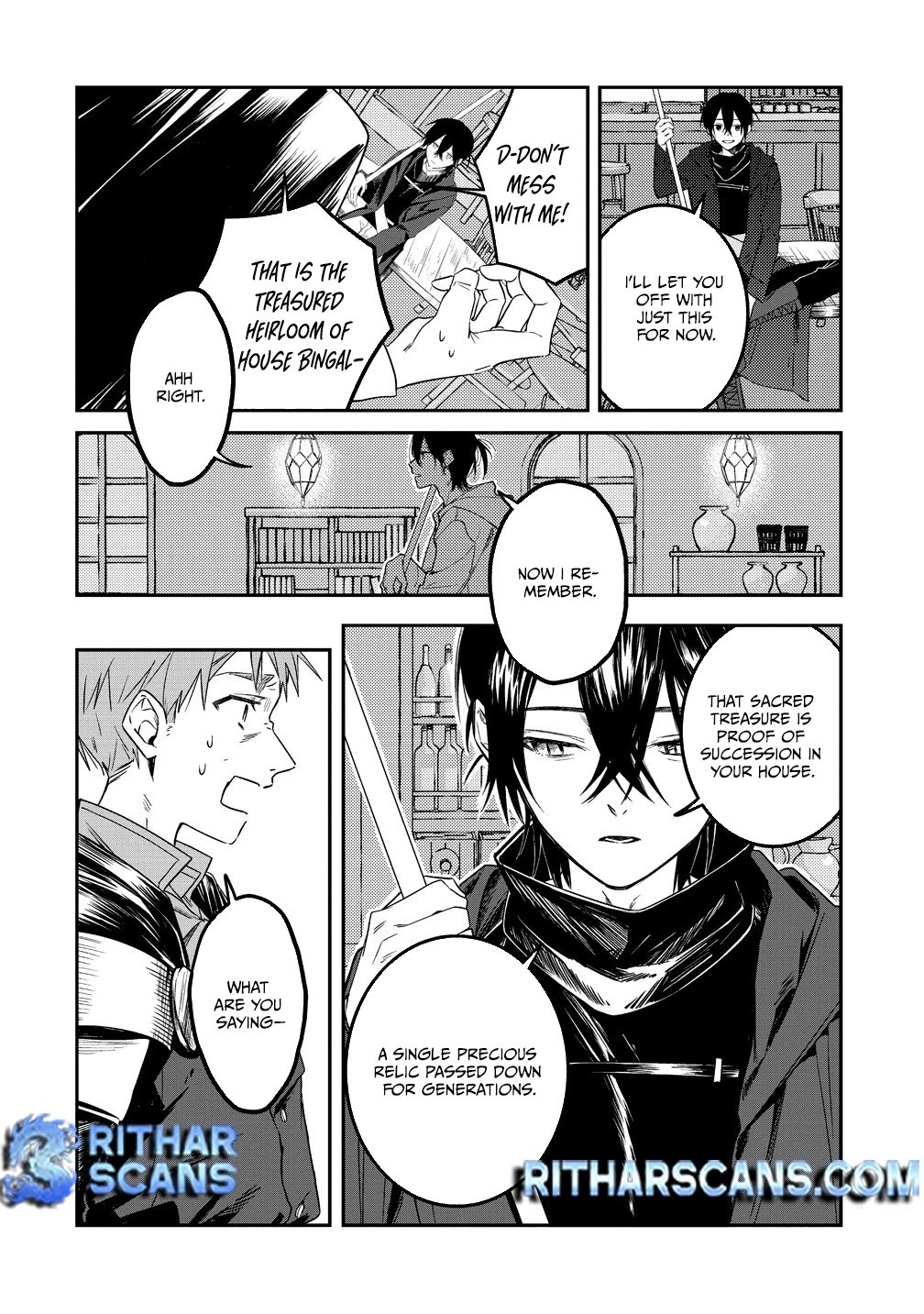Densetsu no Touzoku Ou, F-Rank Boukensha wo hajimete Musou sur - chapter-1 - Page 24