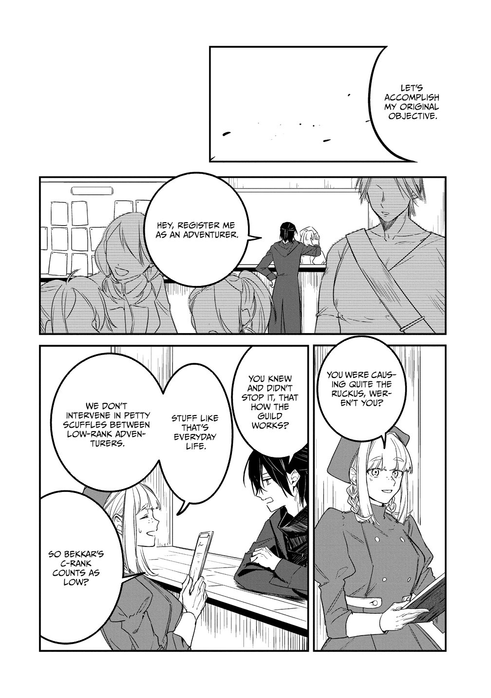 Densetsu no Touzoku Ou, F-Rank Boukensha wo hajimete Musou sur - chapter-1 - Page 30