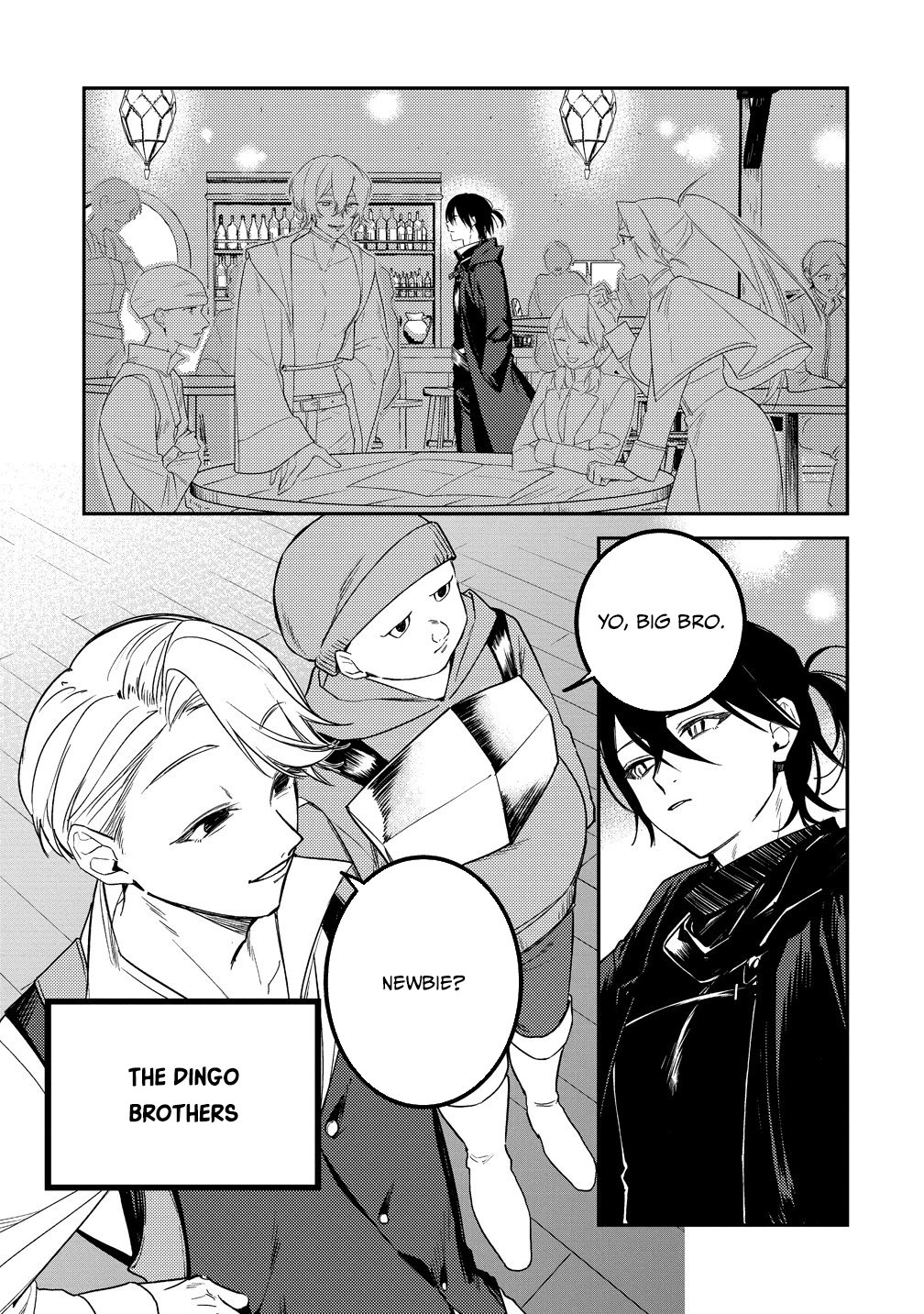 Densetsu no Touzoku Ou, F-Rank Boukensha wo hajimete Musou sur - chapter-1 - Page 9